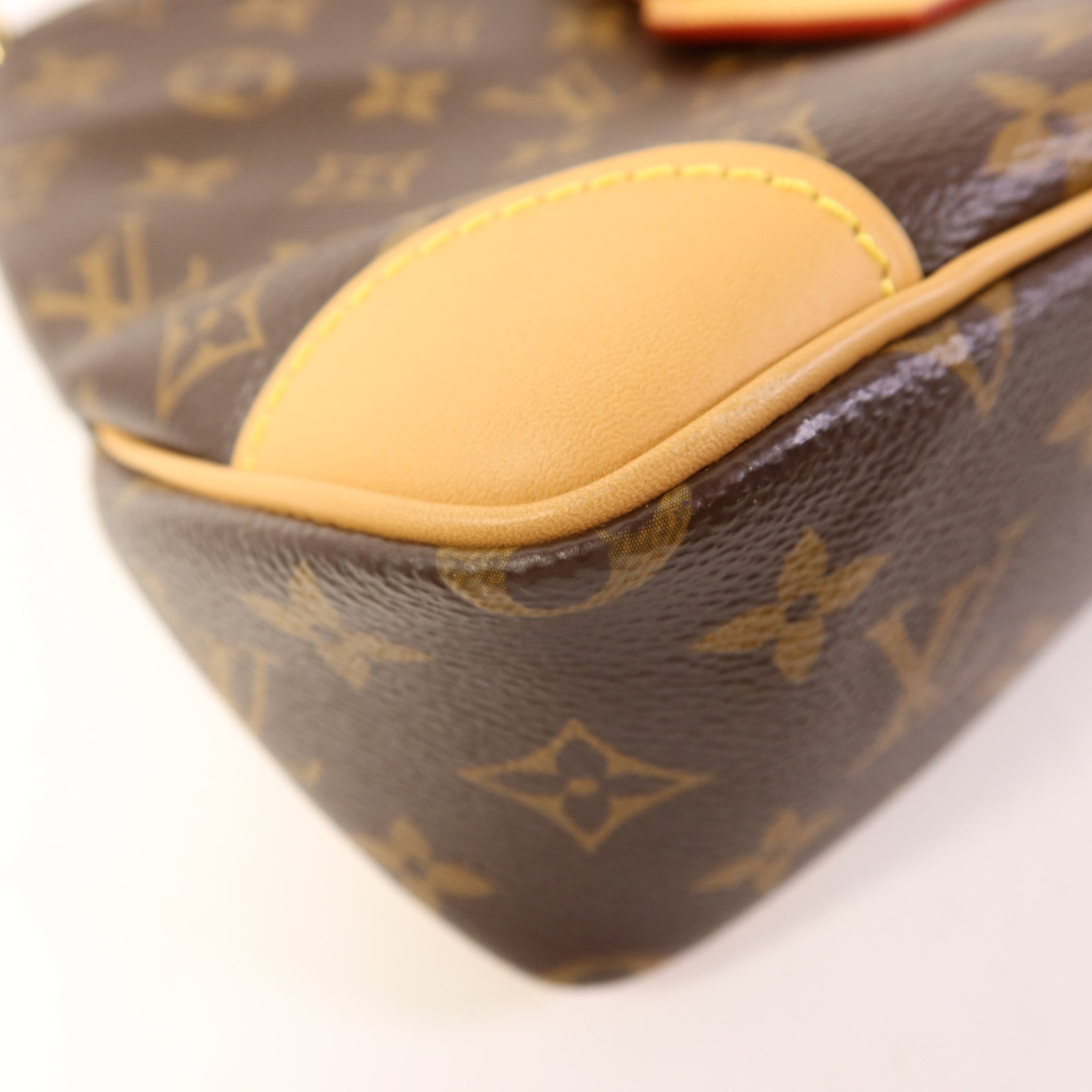 LOUIS VUITTON Monogram Odeon PM金扣手挽袋
