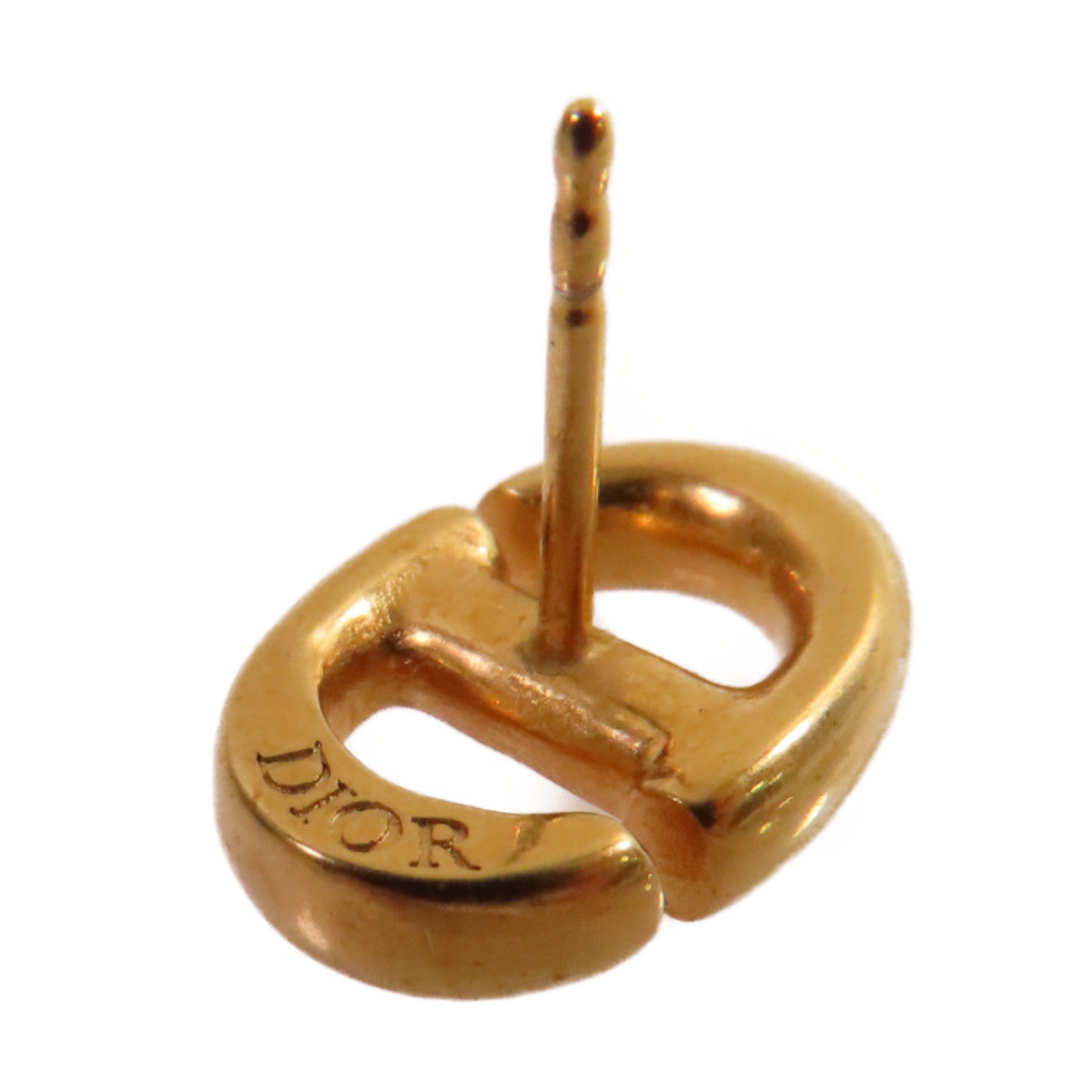 Dior 金屬CD Earrings耳環金色