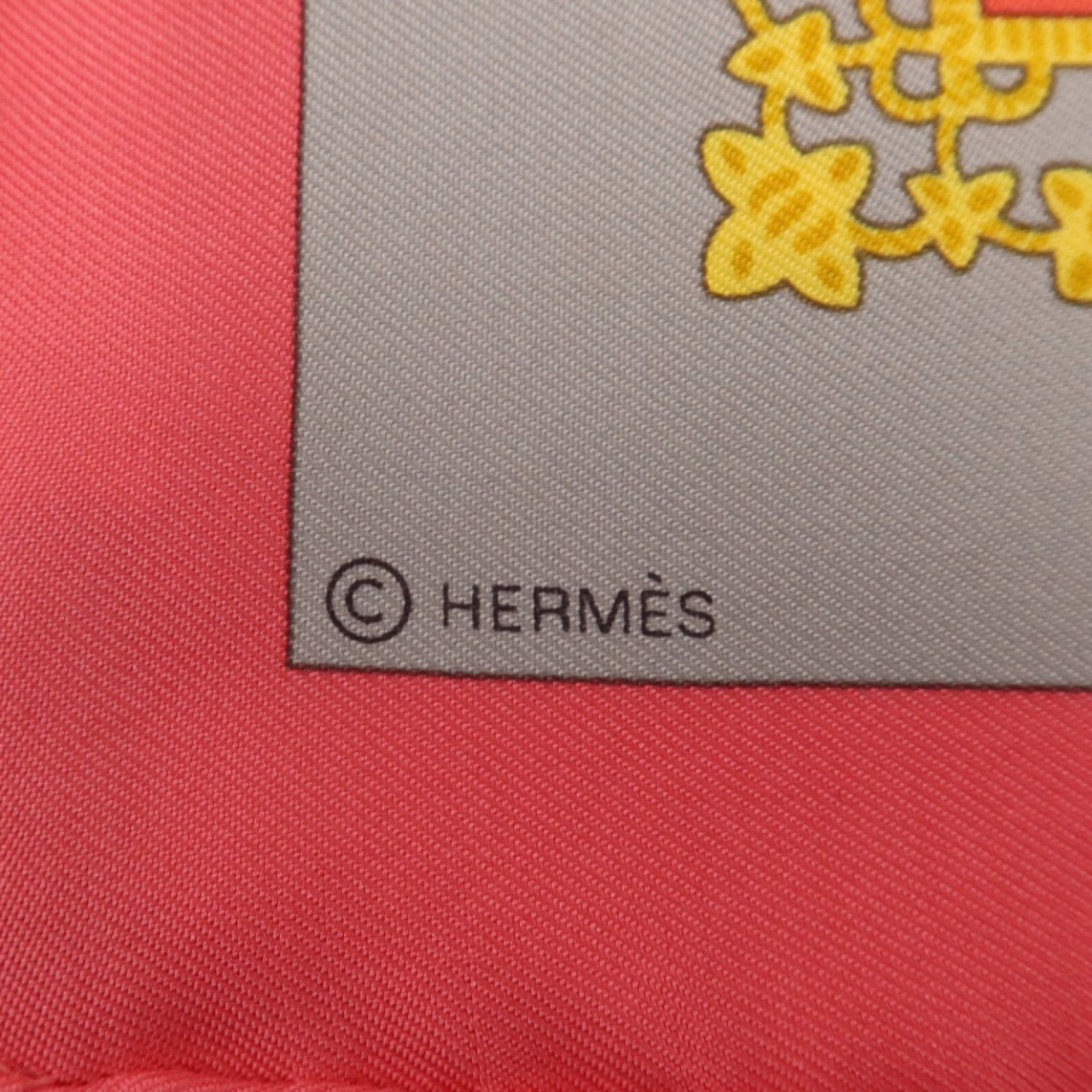 HERMES 絲質Scarf 90x90cm絲巾