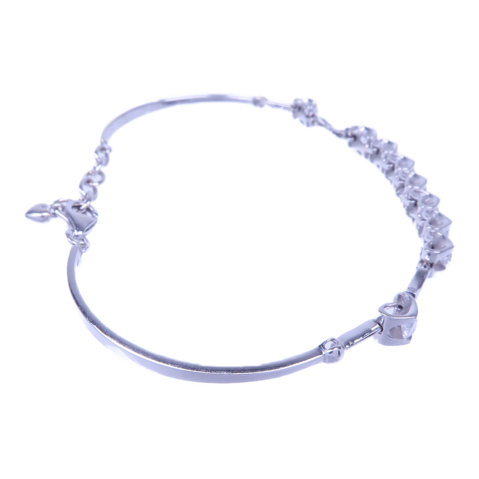 JEWELRY 18K白金Diamond Bracelet鑽石手鏈