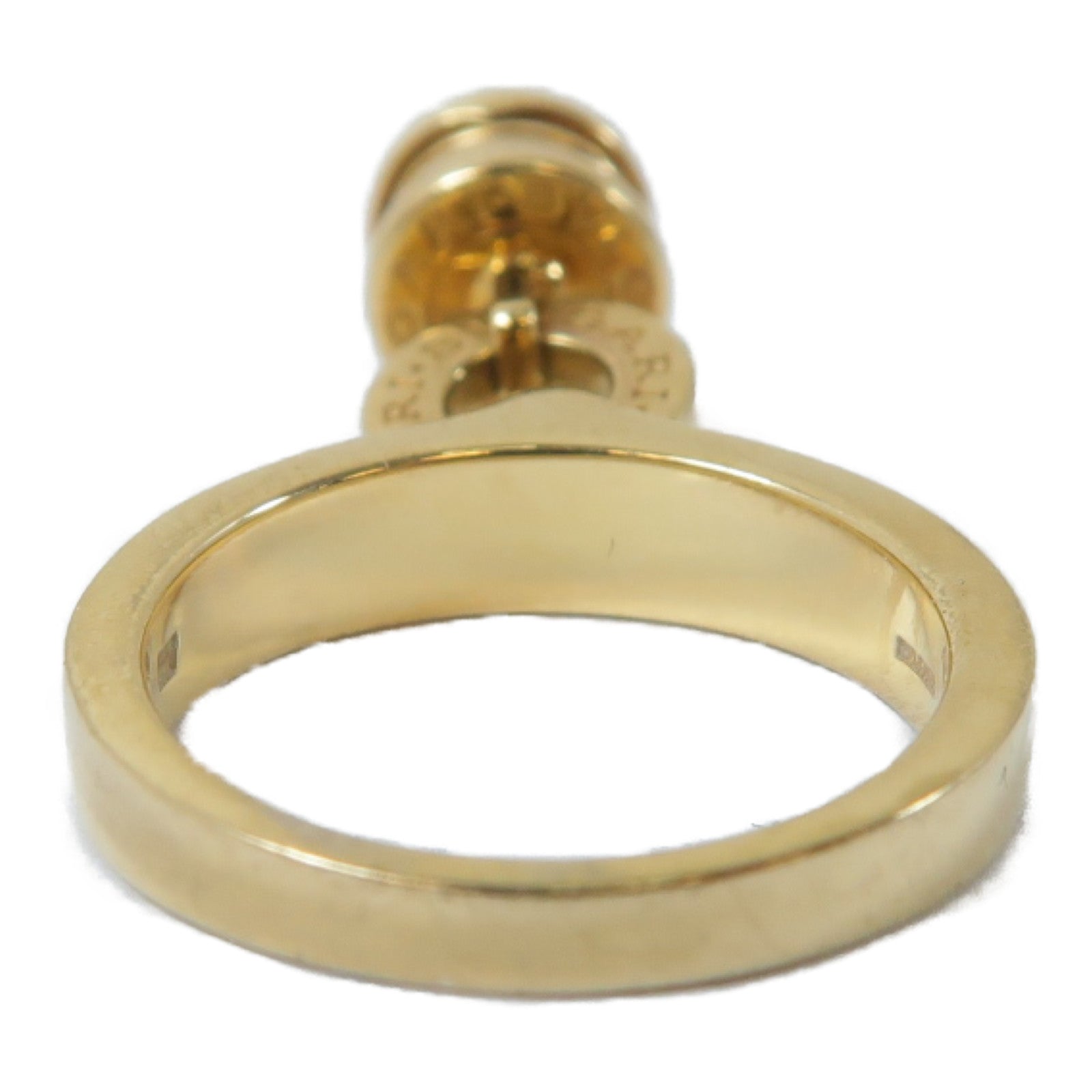 BVLGARI 18K黃金B-Zero Element Dia Ring戒指US#5.25