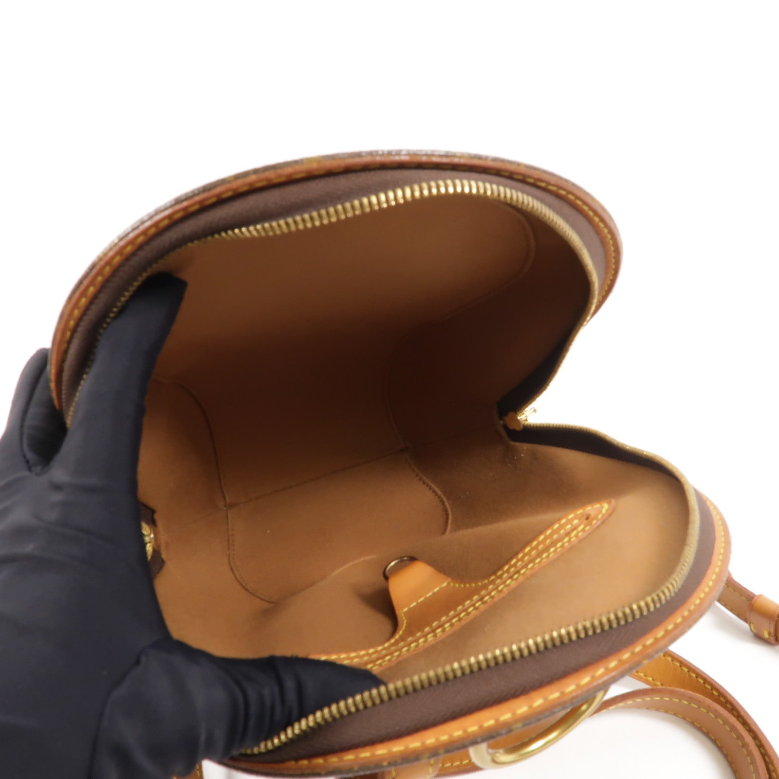 LOUIS VUITTON Monogram Ellipse Sac A Dos Backpack金扣背包棕色