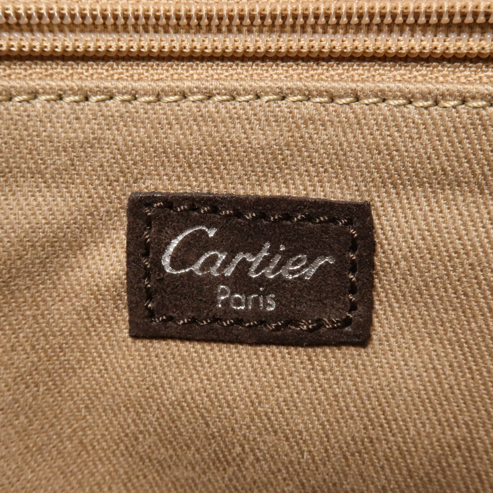 CARTIER 麂皮皮革/蛇皮皮革Marcello Saddle Bag手挽肩背兩用袋