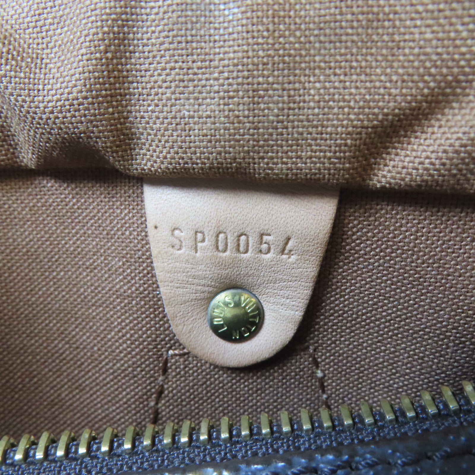 LOUIS VUITTON Monogram Speedy 25金扣手挽袋啡色