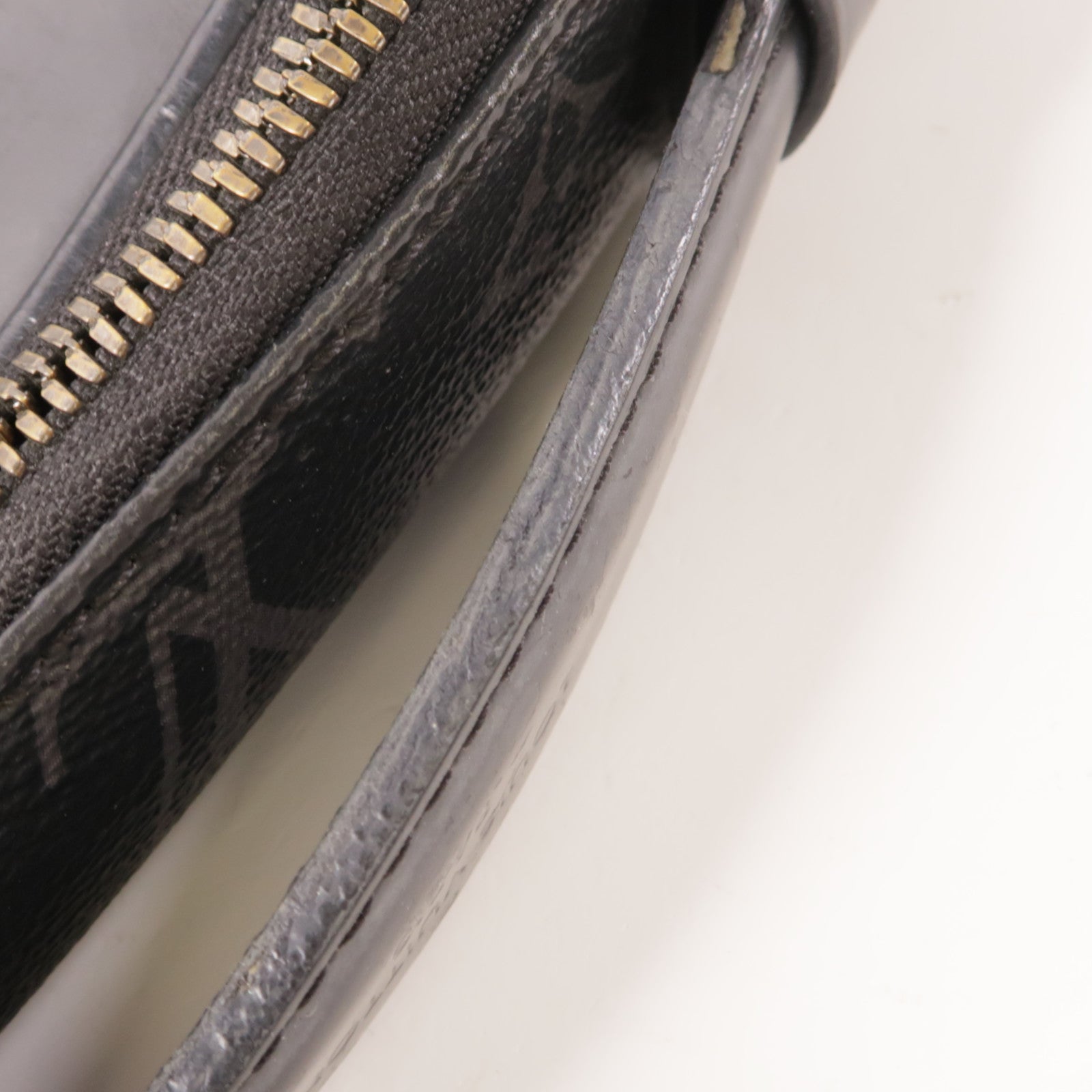 LOUIS VUITTON 【激減優惠】Monogram Eclipse Bum Bag銀扣手挽肩背兩用袋