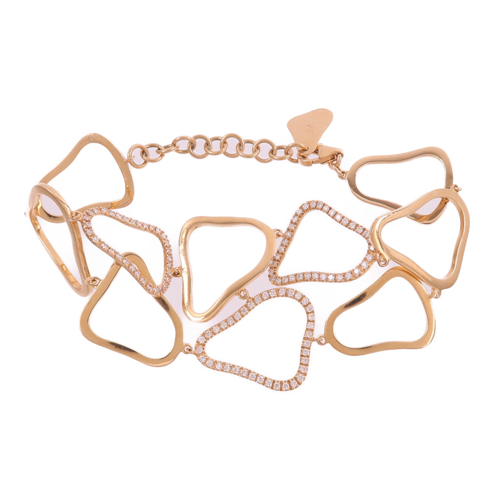 JEWELRY 18K玫瑰金Diamond Bracelet鑽石手鏈
