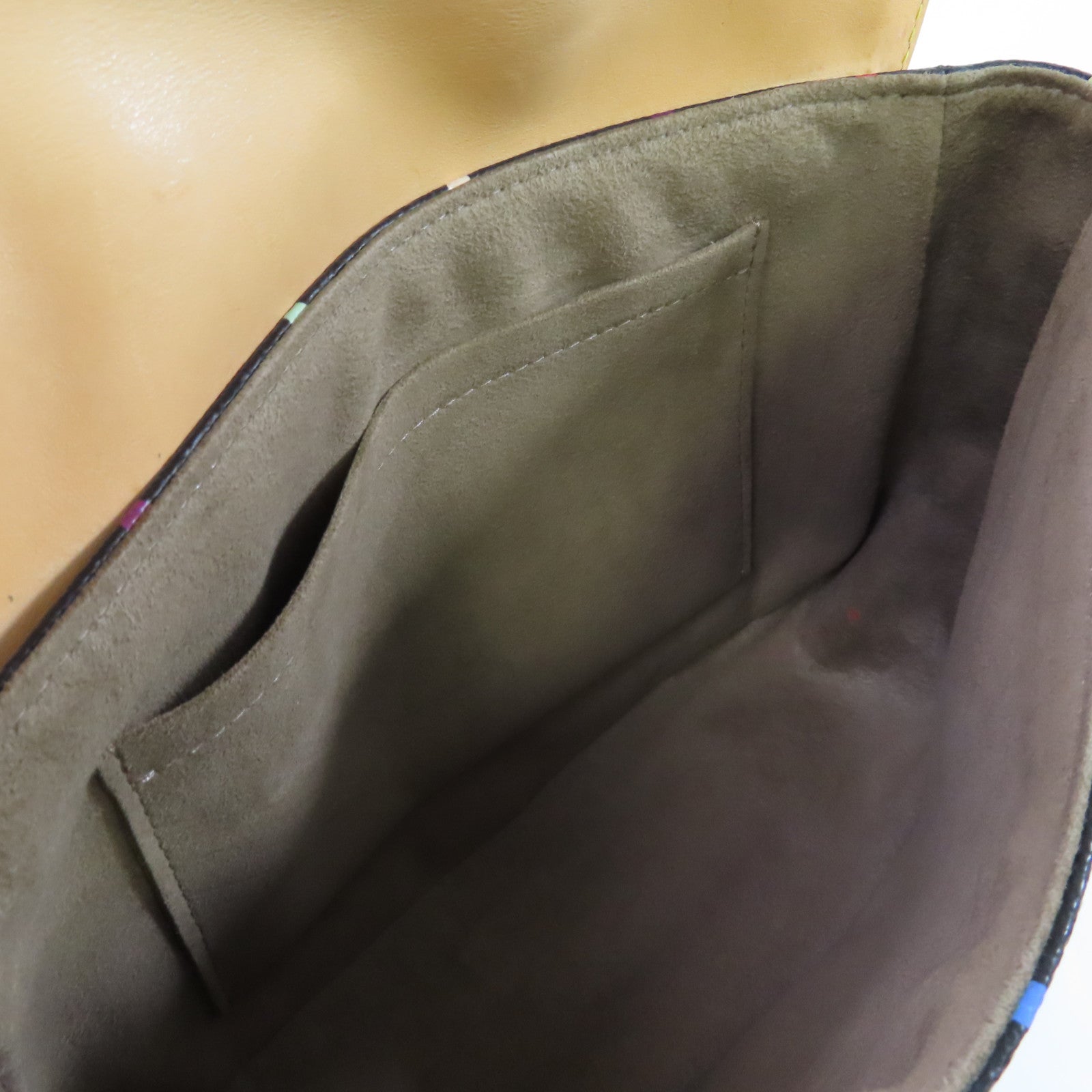 LOUIS VUITTON Monogram Multicolore Sologne Shoulder Bag金扣肩背袋黑色/彩色