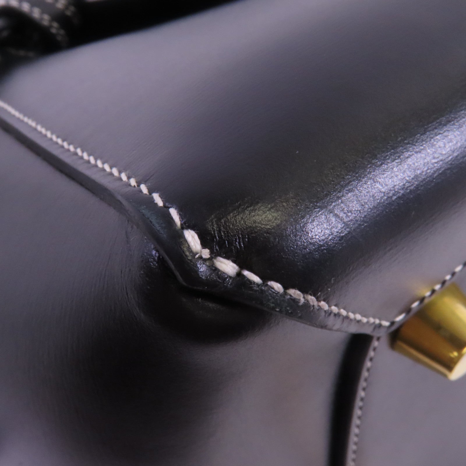 CELINE 牛皮皮革Mini Belt Bag金扣手挽肩背兩用袋