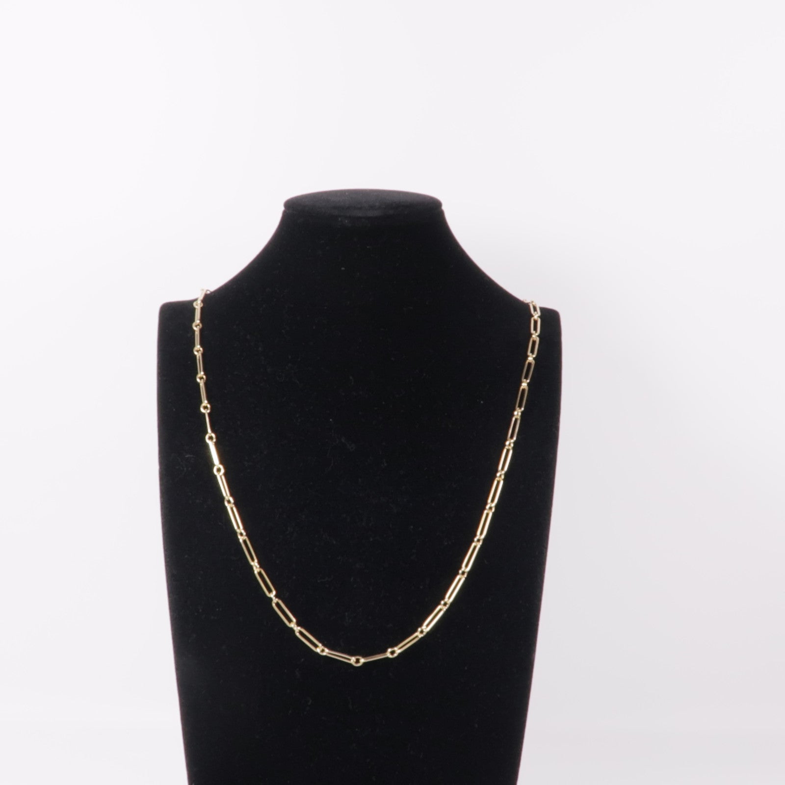 HERMES 金屬Curiosite Long Necklaces項鍊Gold