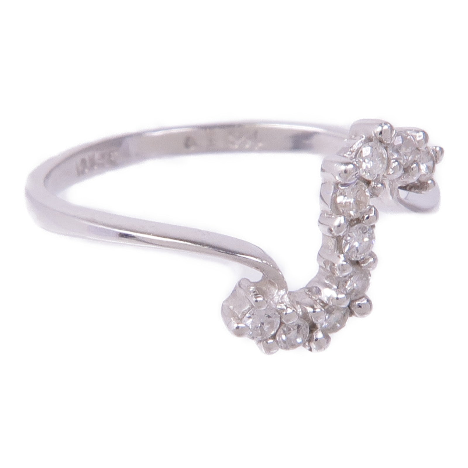 JEWELRY 18K白金Diamond Ring鑽石戒指US#5.25