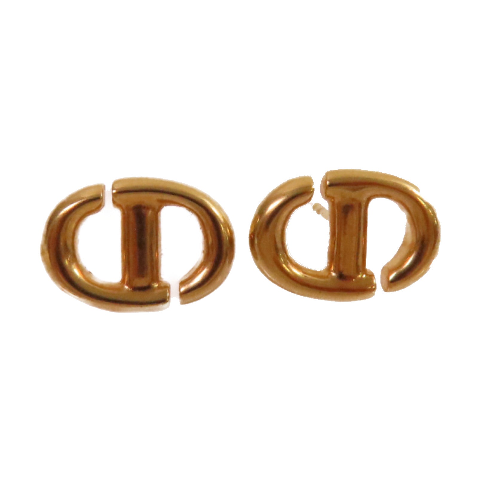 Dior 金屬CD Earrings耳環金色