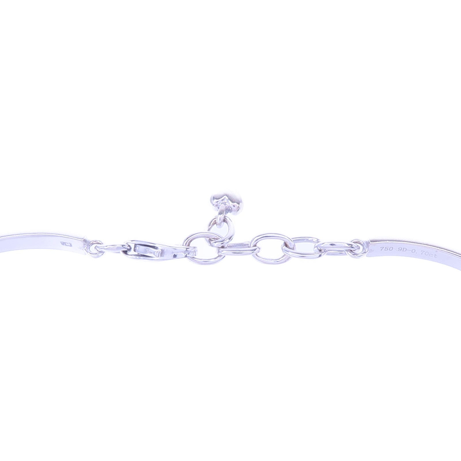 JEWELRY 18K白金Diamond Bracelet鑽石手鏈