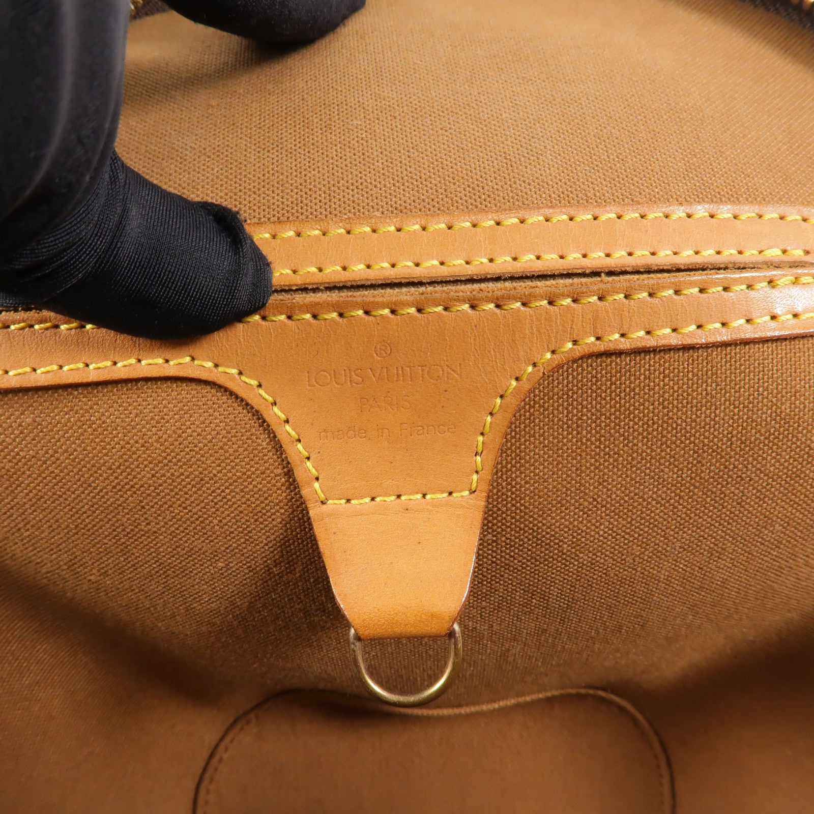 LOUIS VUITTON Monogram Ellipse Sac A Dos Backpack金扣背包棕色