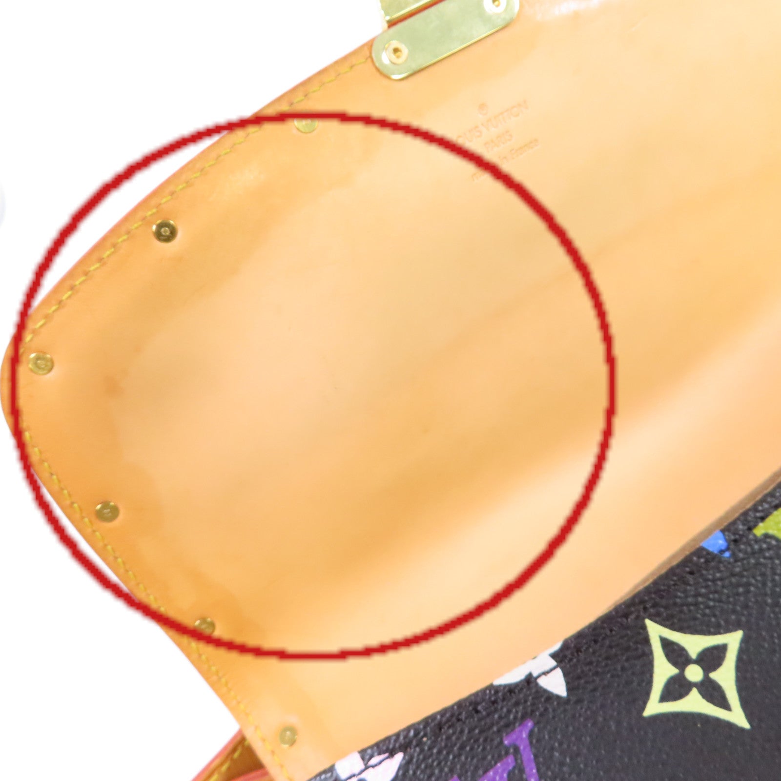 LOUIS VUITTON Monogram Multicolore Sologne Shoulder Bag金扣肩背袋黑色/彩色