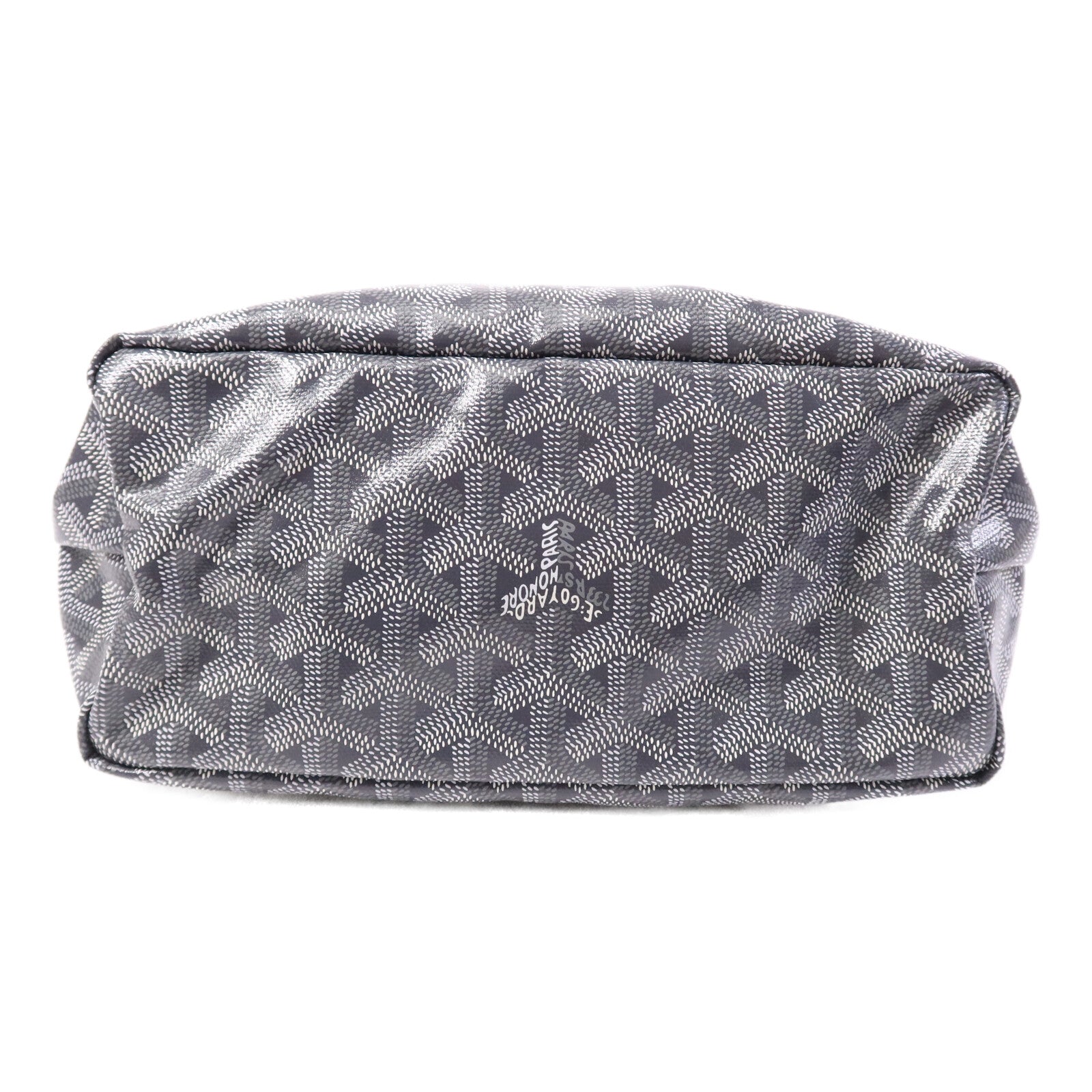 GOYARD 塗層帆布Mini Hobo銀扣手挽袋