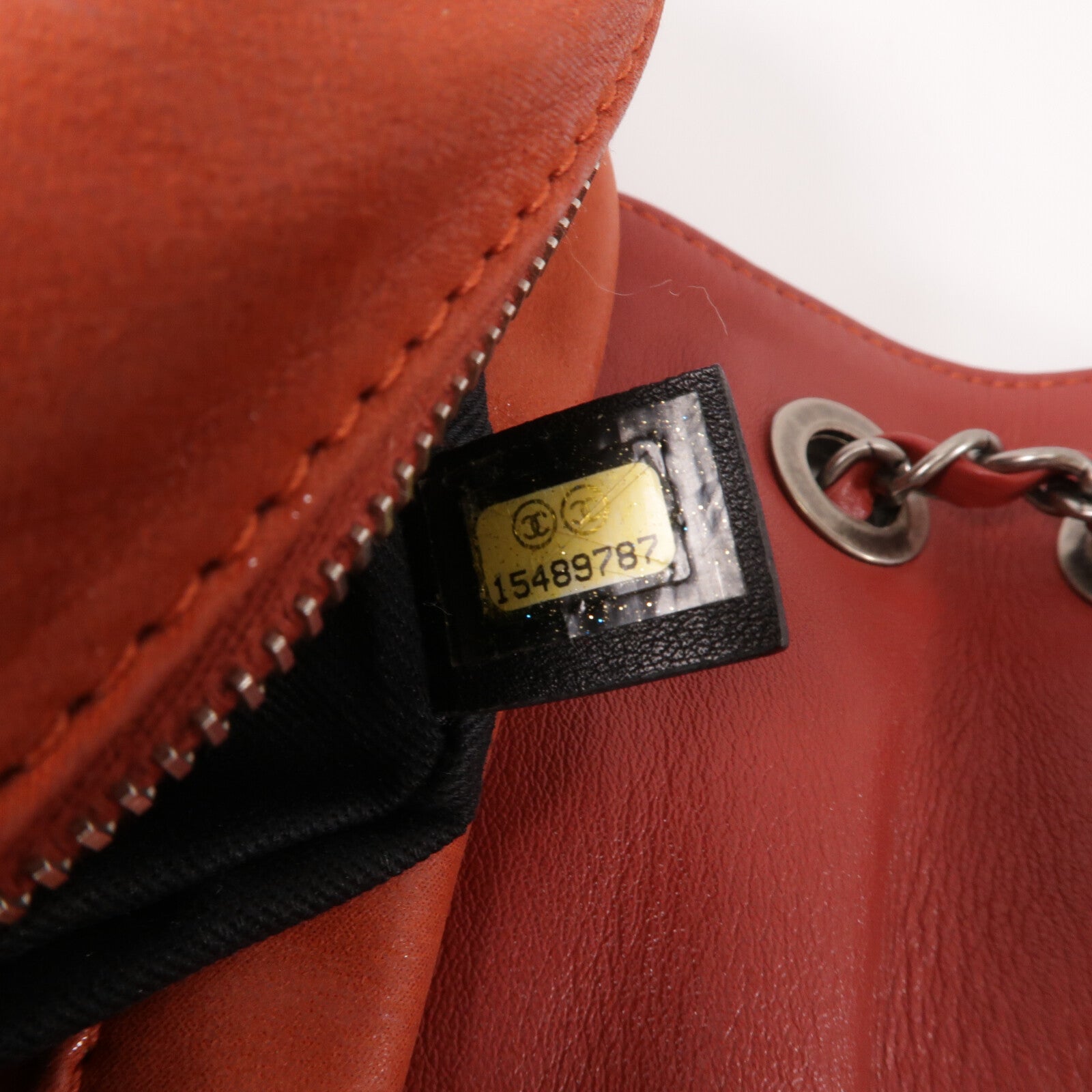 CHANEL 牛皮皮革Chain Shoulder鏈帶肩背袋
