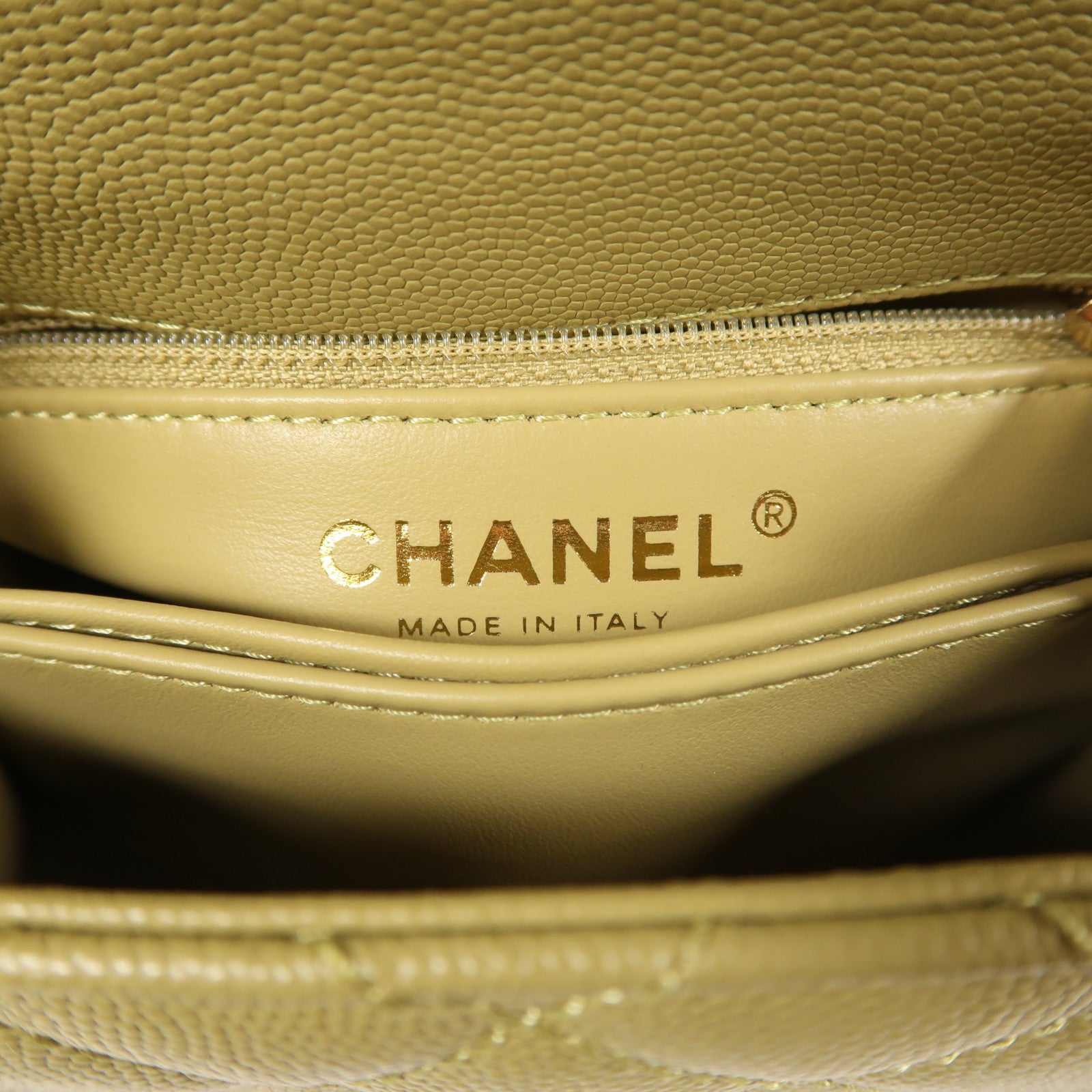 CHANEL 牛皮皮革Mini Coco Handle金扣手挽肩背兩用袋