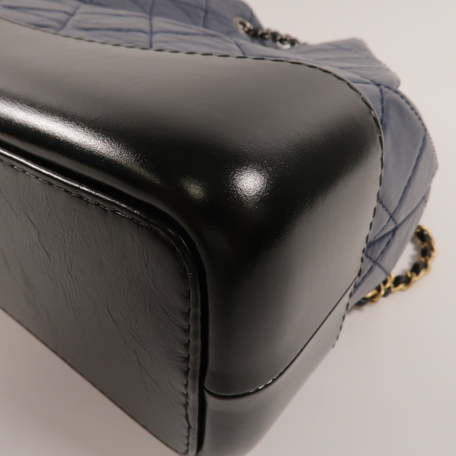 CHANEL 牛皮皮革Gabrielle BackPack鏈帶背包