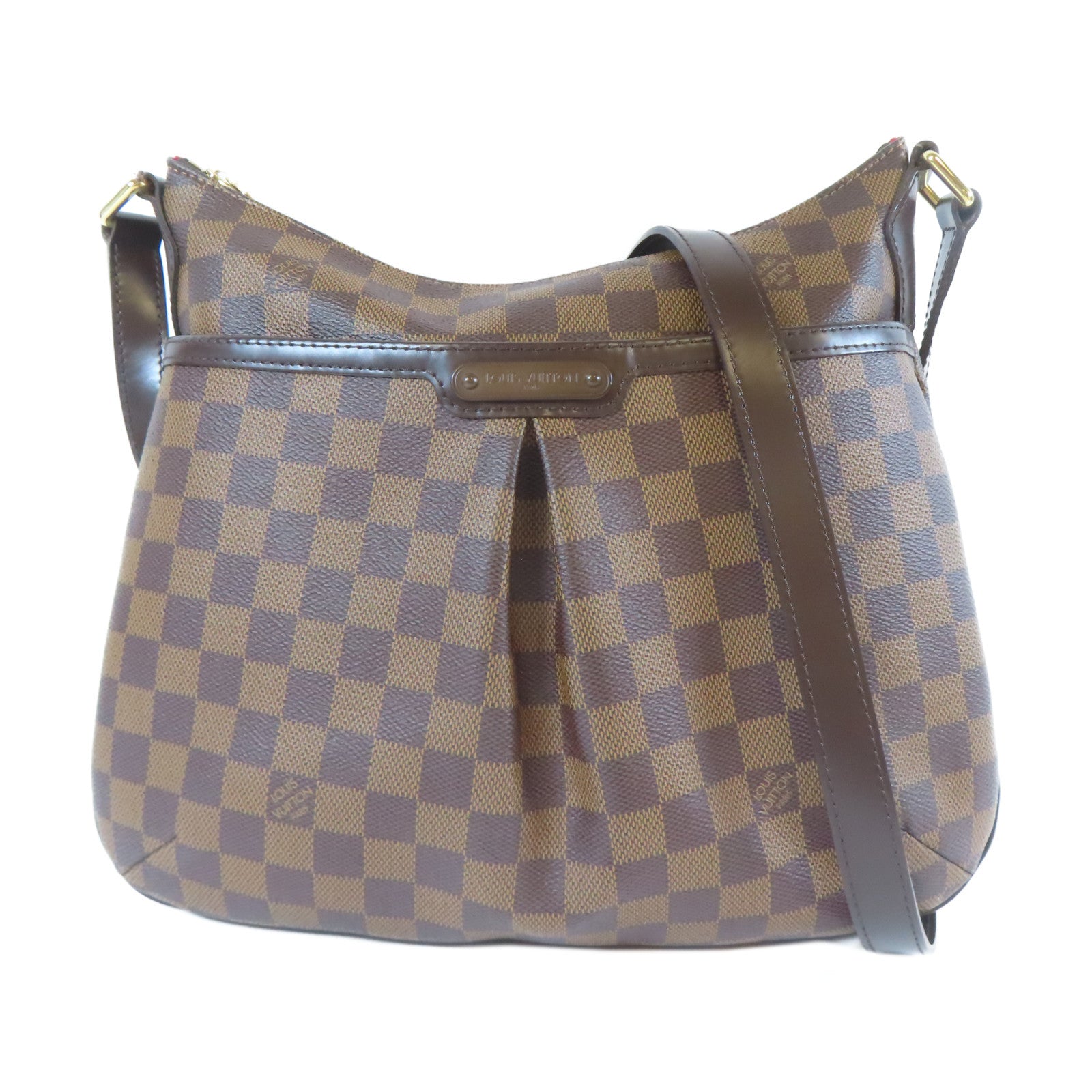 LOUIS VUITTON 【激減優惠】Damier Bloomsbury PM金扣肩背袋啡色