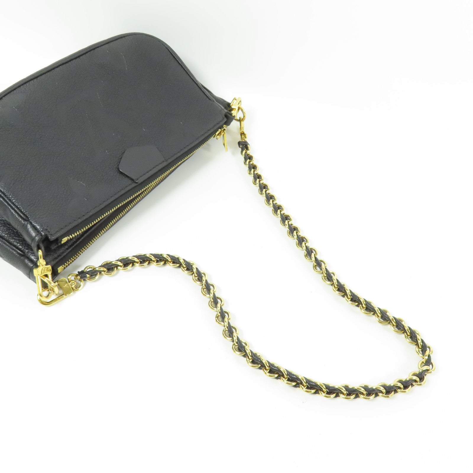 LOUIS VUITTON Monogram Empreinte Multi Pochette Accessoires手挽肩背兩用袋