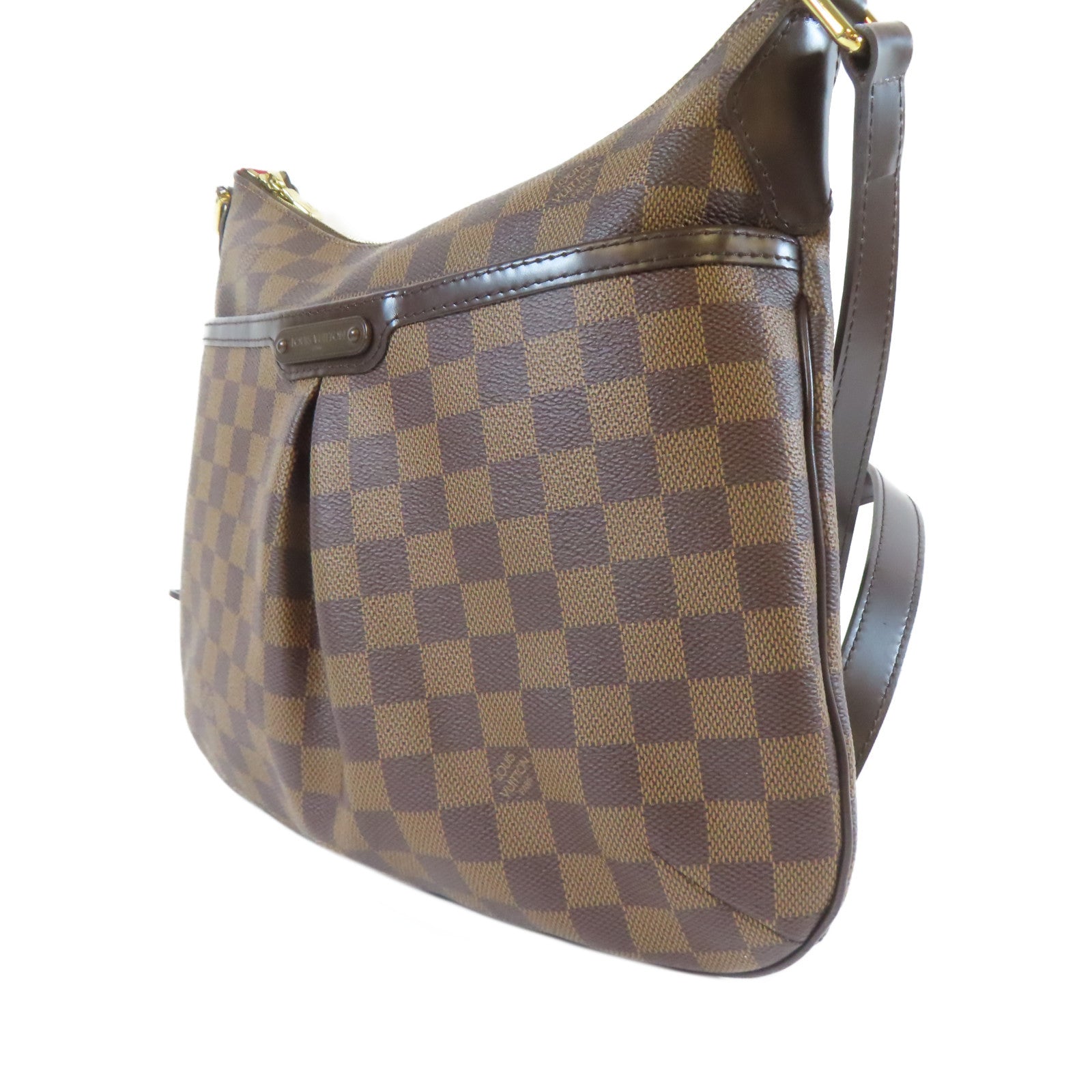 LOUIS VUITTON 【激減優惠】Damier Bloomsbury PM金扣肩背袋啡色
