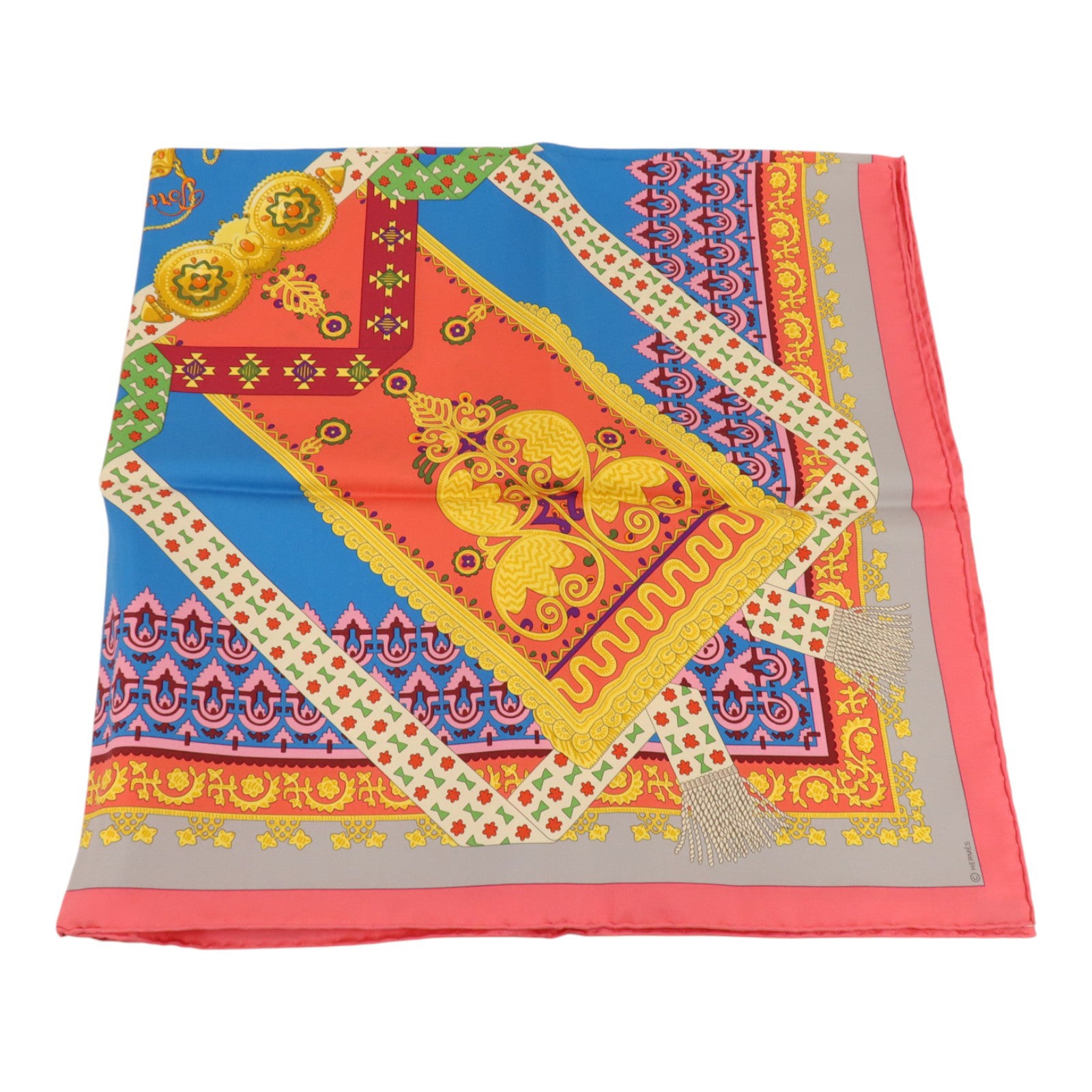 HERMES 絲質Scarf 90x90cm絲巾