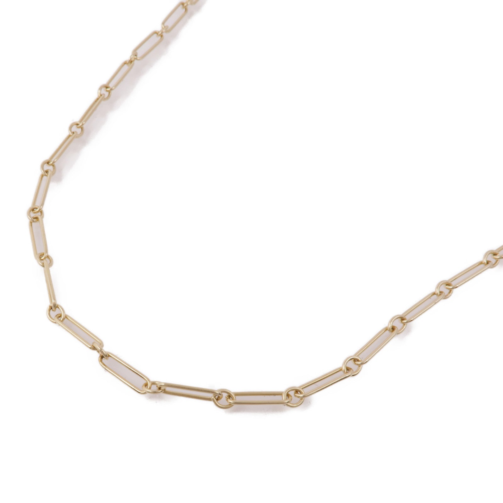 HERMES 金屬Curiosite Long Necklaces項鍊Gold