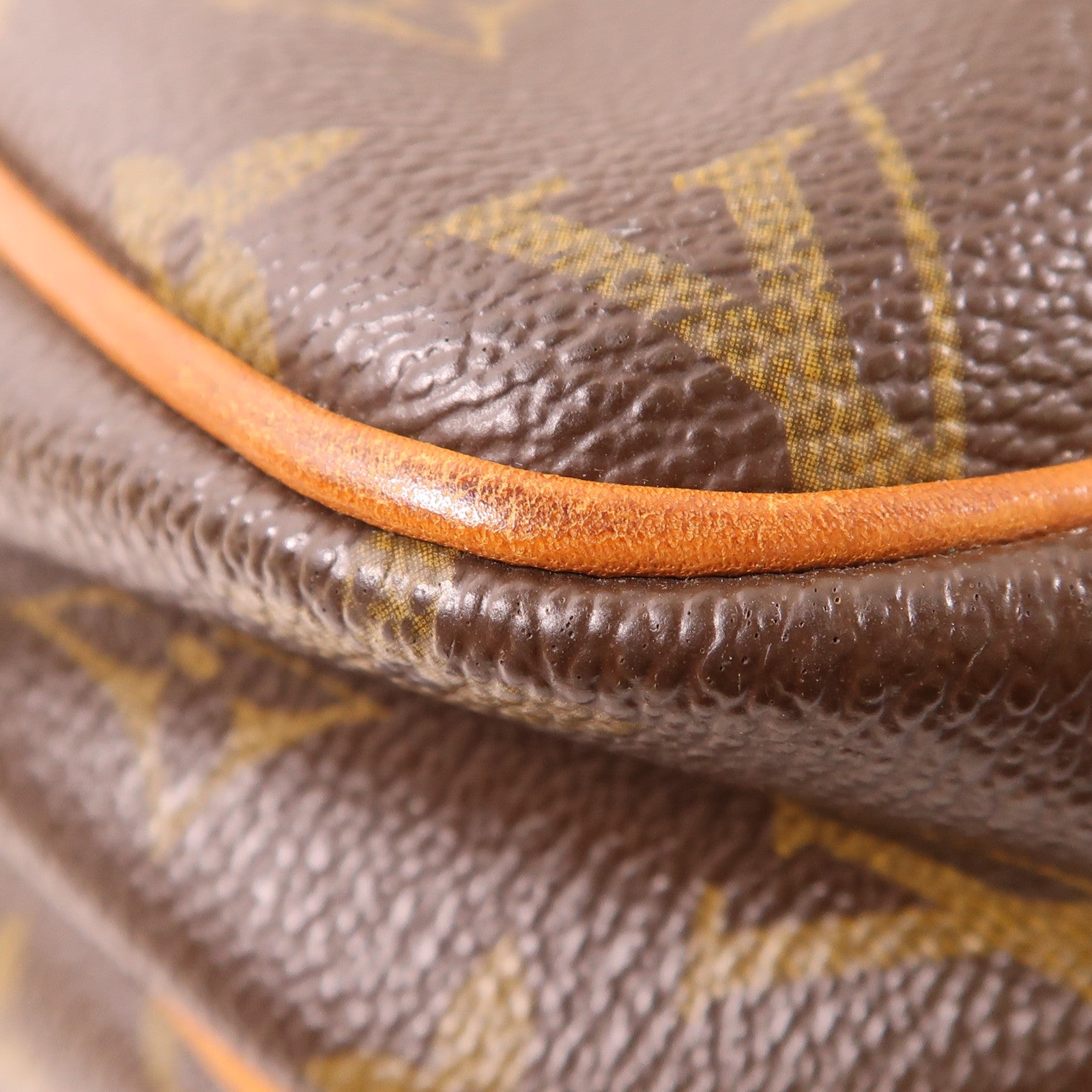 LOUIS VUITTON 【激減優惠】Monogram Reporter PM金扣肩背袋棕色