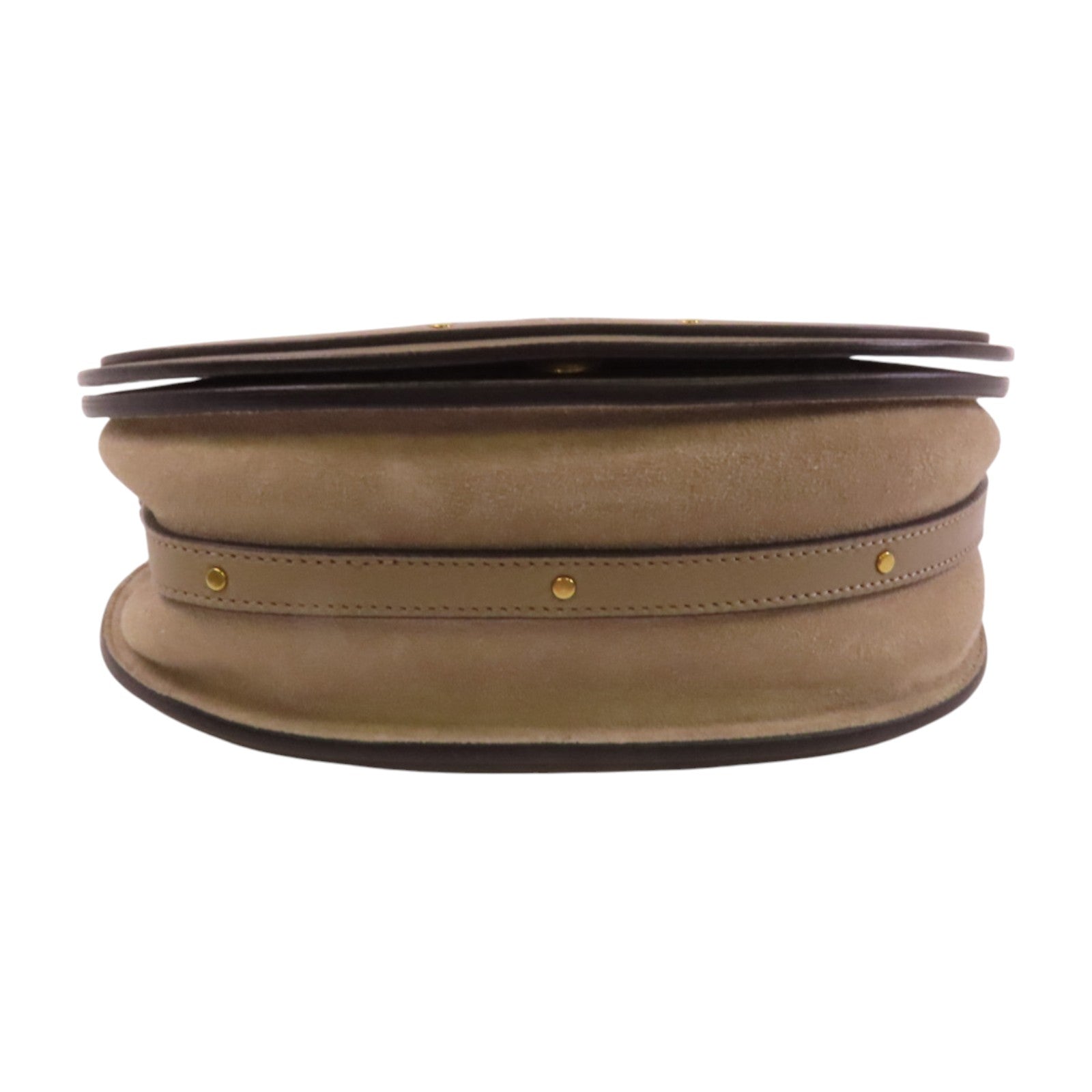 Chloe 牛皮皮革Nile金扣手挽肩背兩用袋