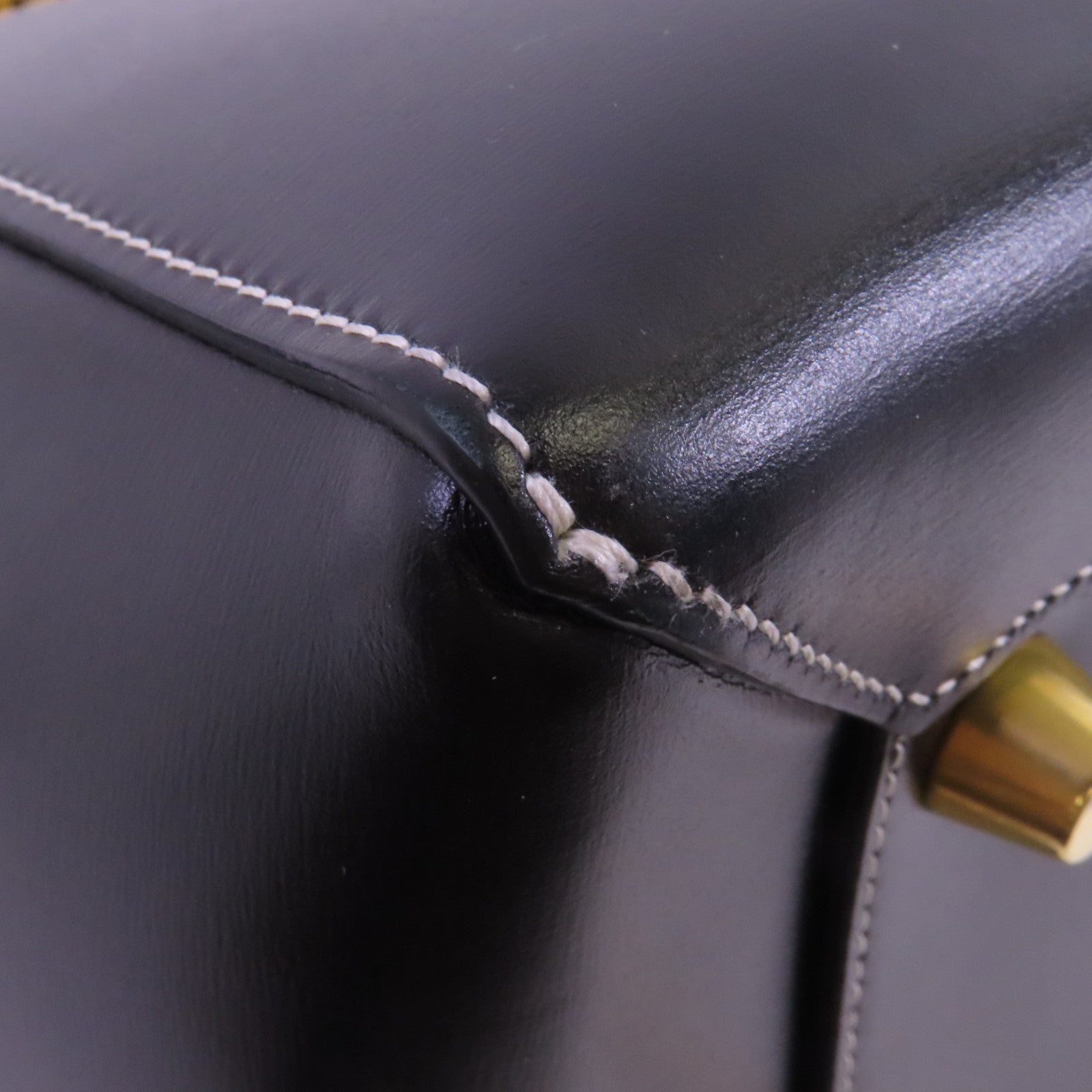 CELINE 牛皮皮革Mini Belt Bag金扣手挽肩背兩用袋