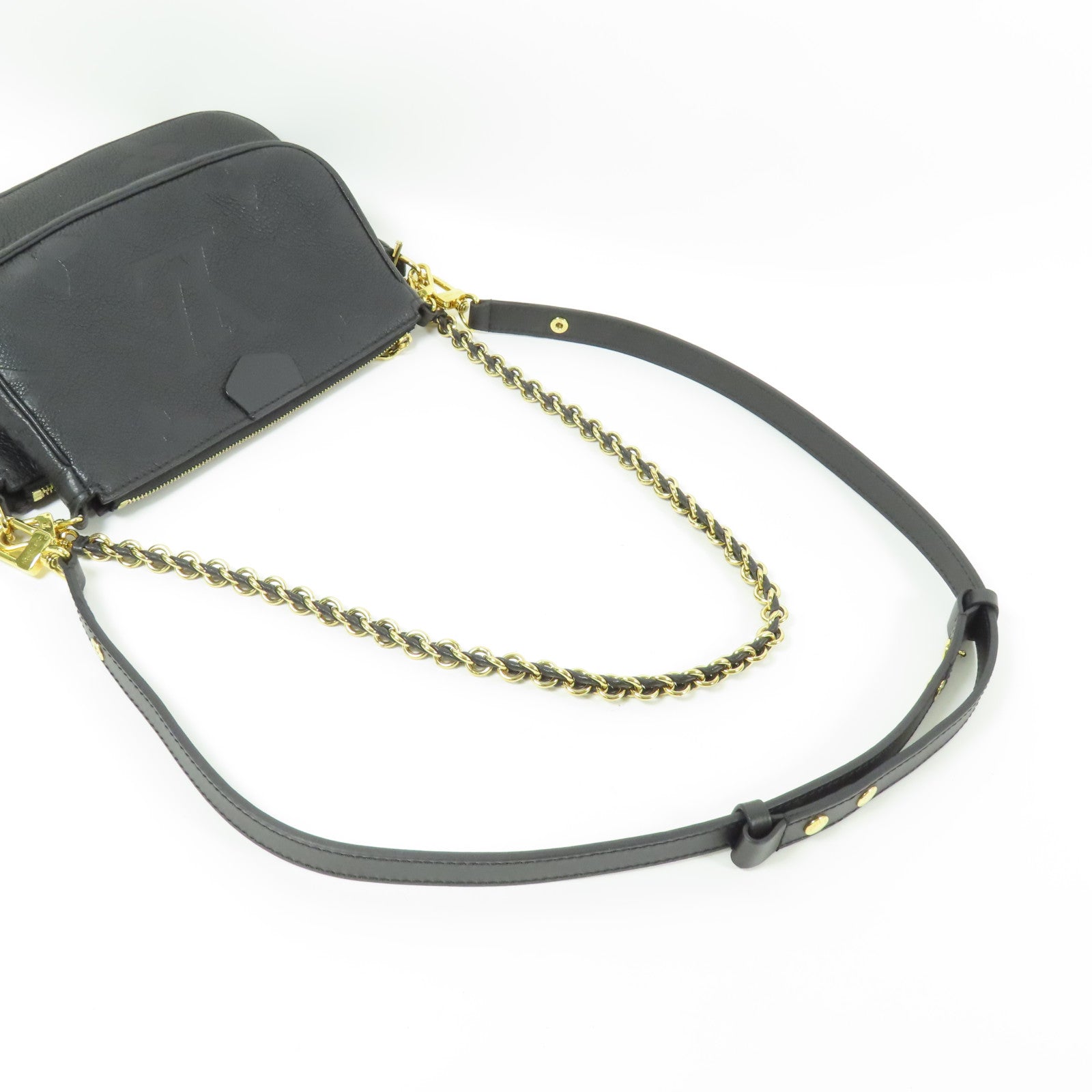 LOUIS VUITTON Monogram Empreinte Multi Pochette Accessoires手挽肩背兩用袋