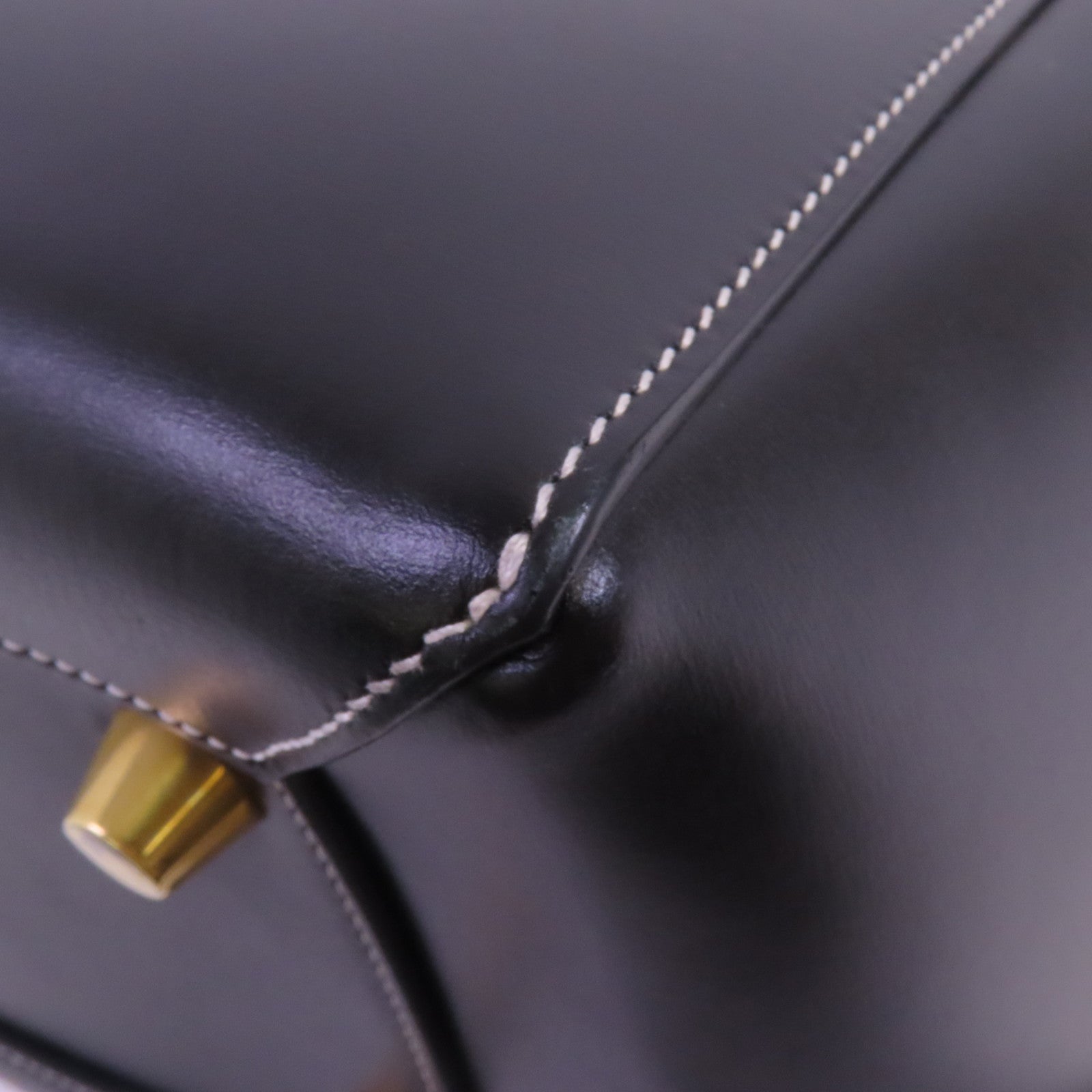 CELINE 牛皮皮革Mini Belt Bag金扣手挽肩背兩用袋