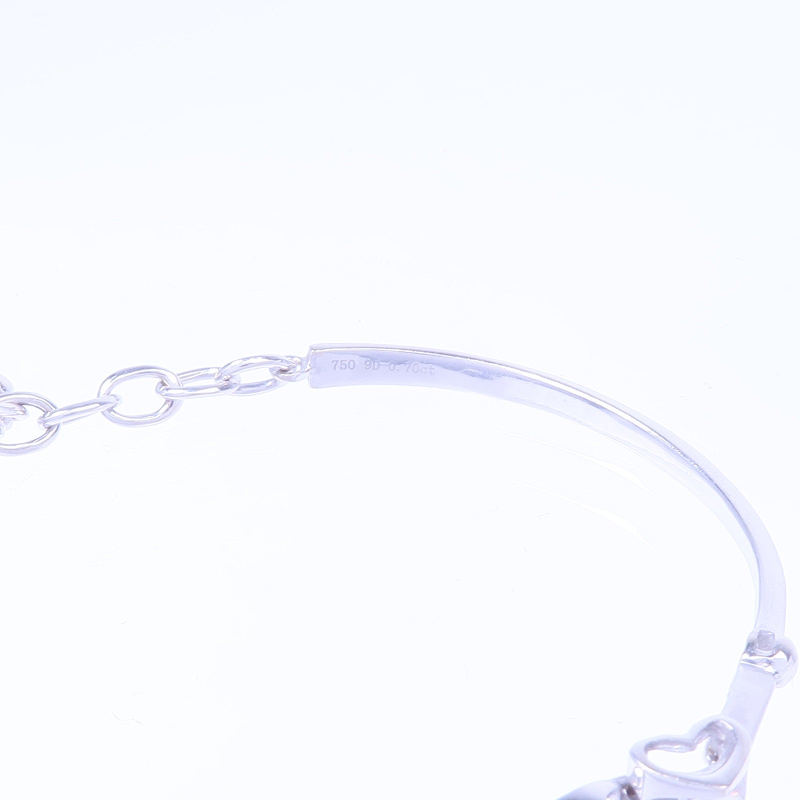 JEWELRY 18K白金Diamond Bracelet鑽石手鏈