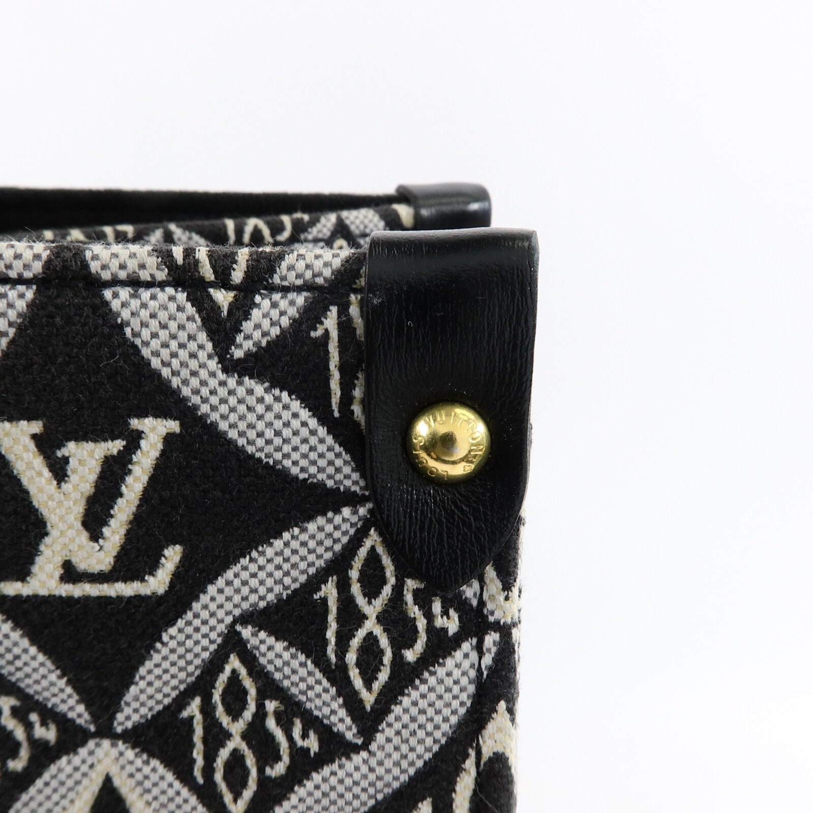 LOUIS VUITTON Monogram Jacquard Since 1854 OnTheGo GMLOUIS VUITTON LV 2 Way Bag Monogram Jacquard Since 1854 OnTheGo GM M57207 Canvas金扣手挽肩背兩用袋