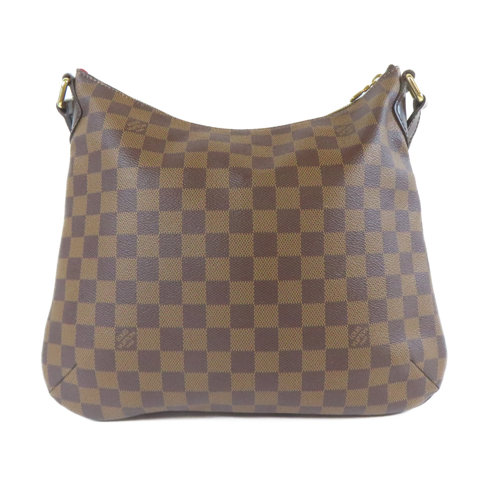 LOUIS VUITTON 【激減優惠】Damier Bloomsbury PM金扣肩背袋啡色