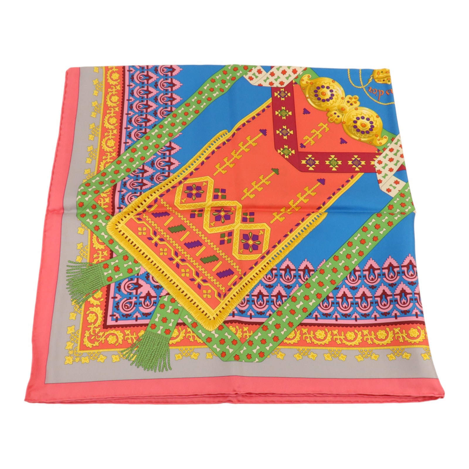 HERMES 絲質Scarf 90x90cm絲巾