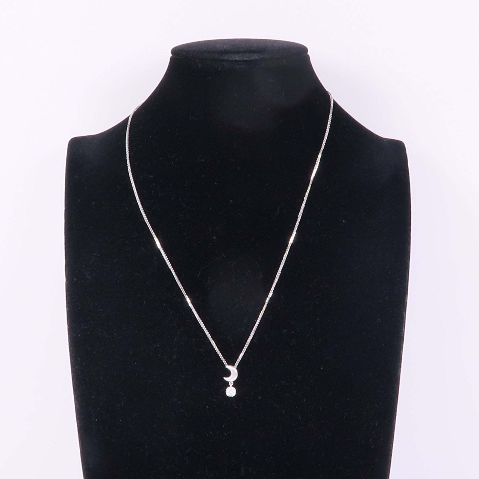 JEWELRY 18K白金/PT900鉑金Diamond Necklace鑽石項鍊