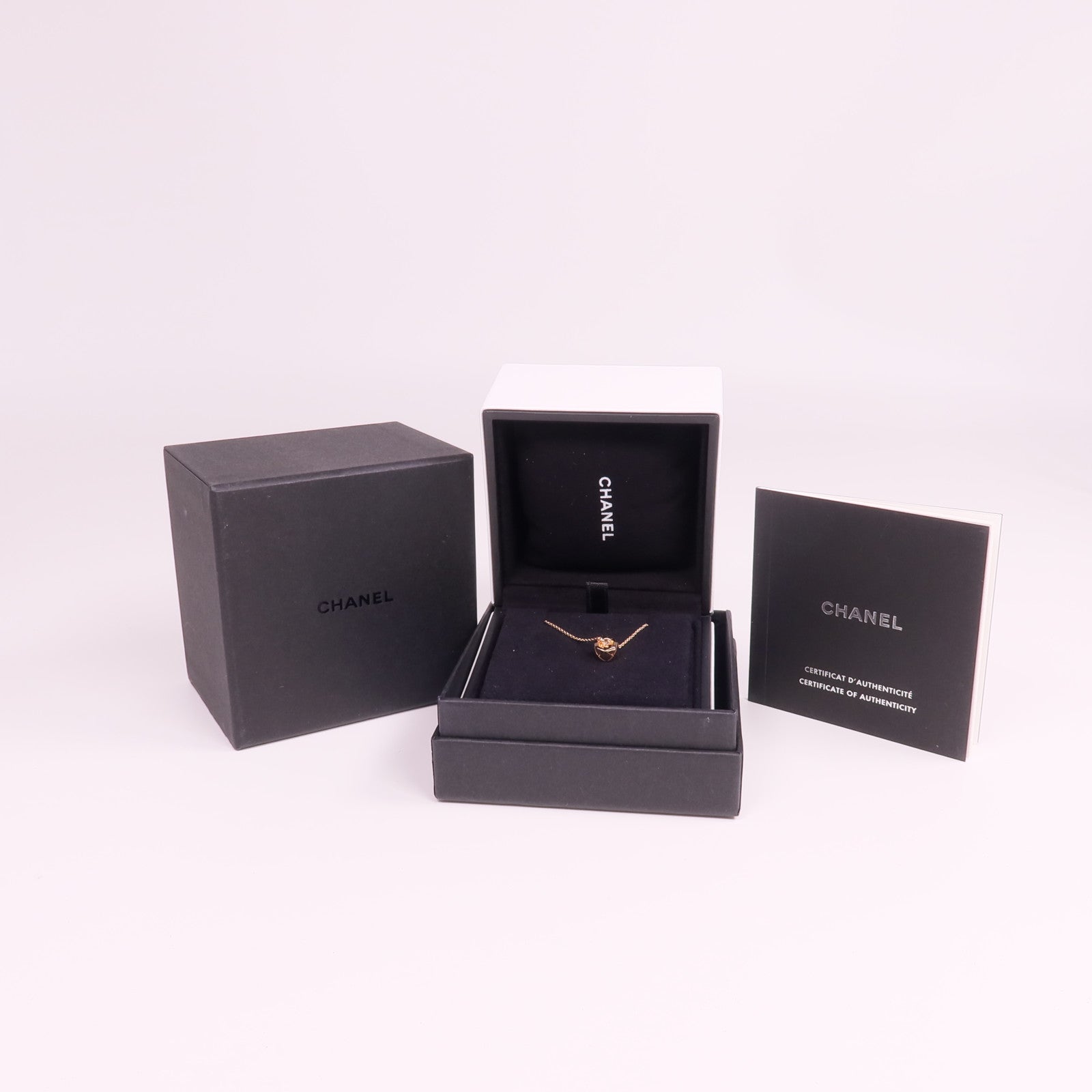 CHANEL 18K玫瑰金Coco Crush Necklace項鍊