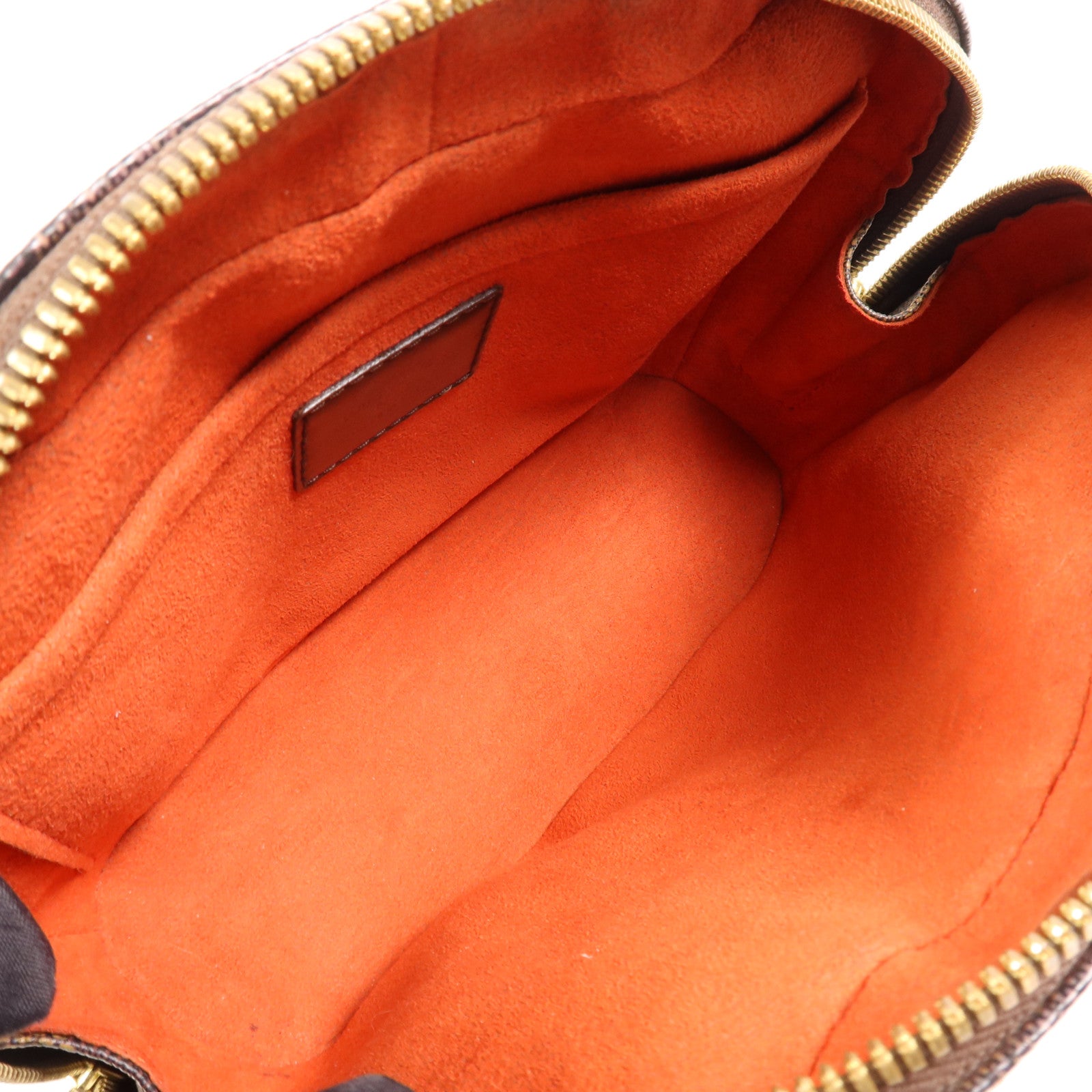 LOUIS VUITTON Damier Sarria Mini金扣手挽袋