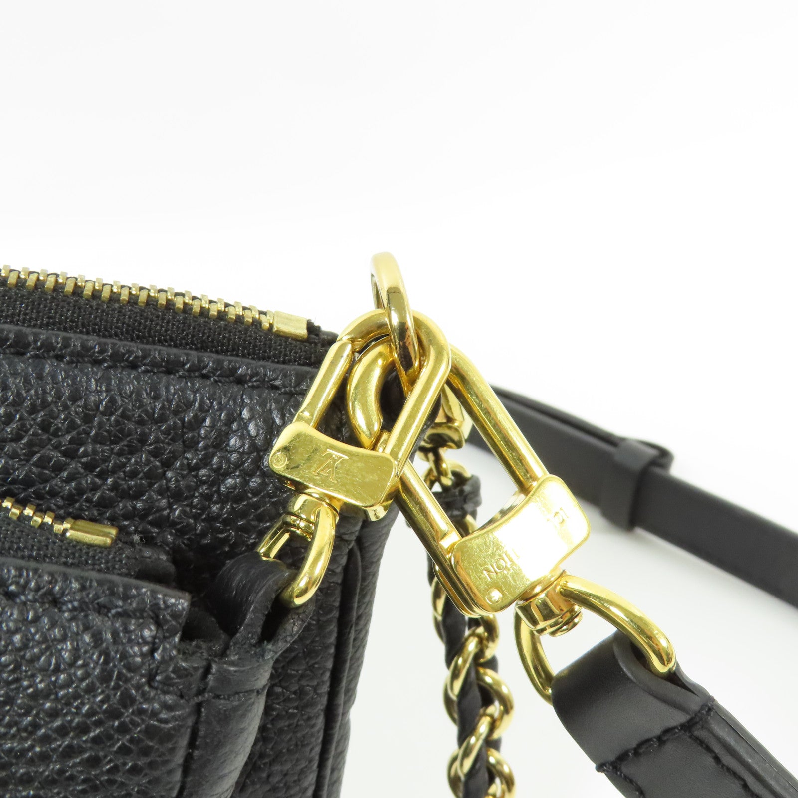 LOUIS VUITTON Monogram Empreinte Multi Pochette Accessoires手挽肩背兩用袋