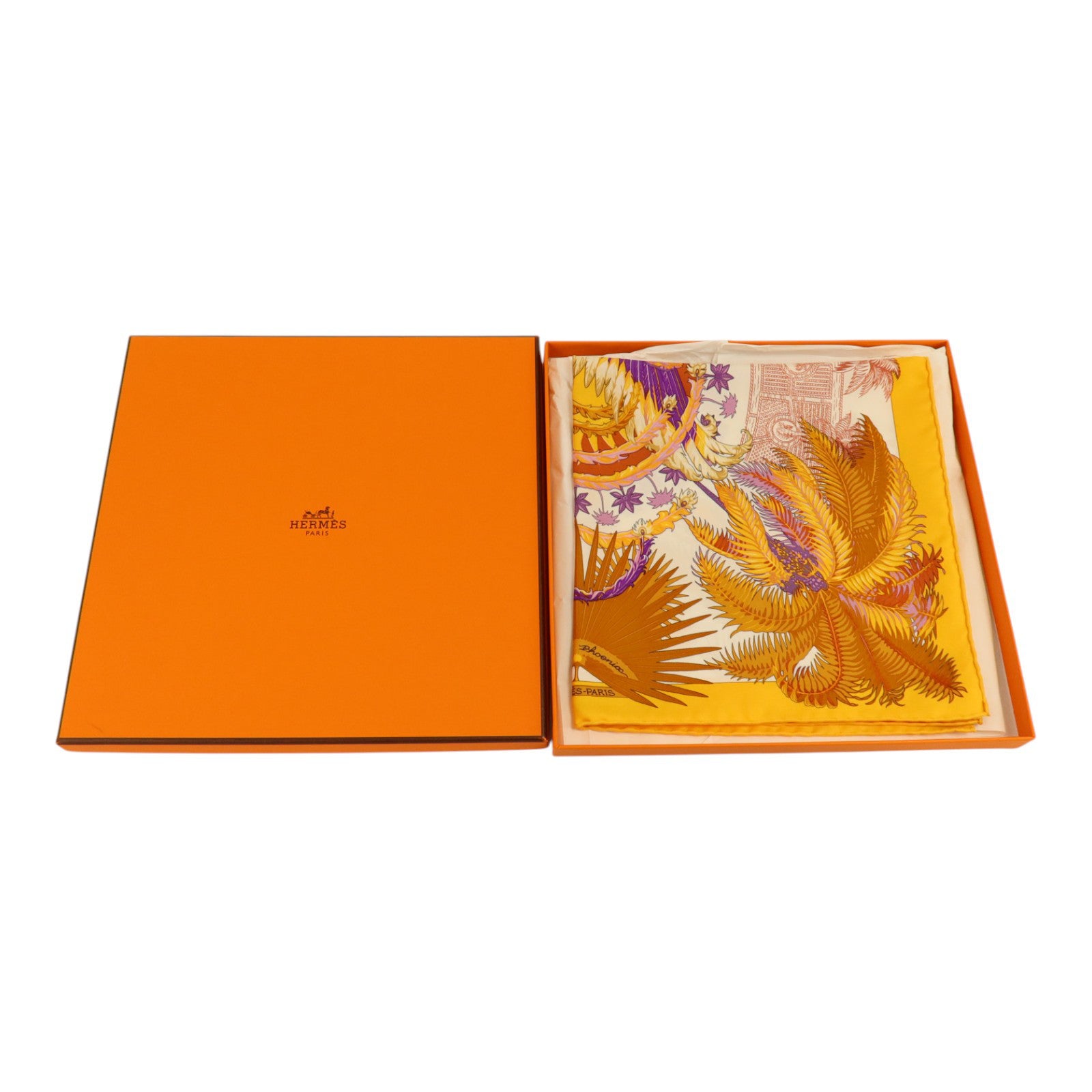 HERMES 絲質Scarf 40x40cm絲巾