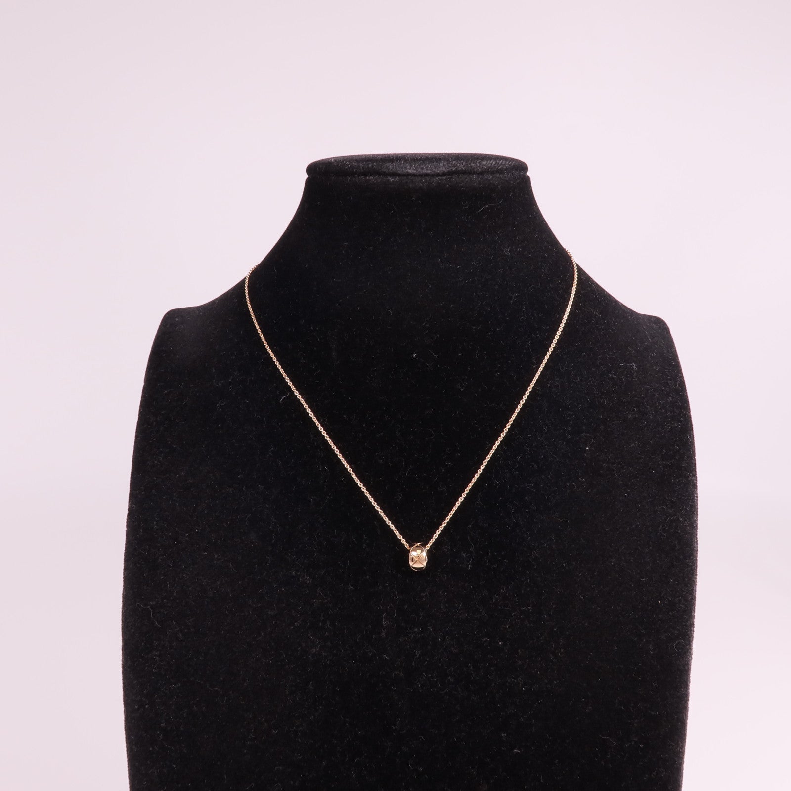 CHANEL 18K玫瑰金Coco Crush Necklace項鍊