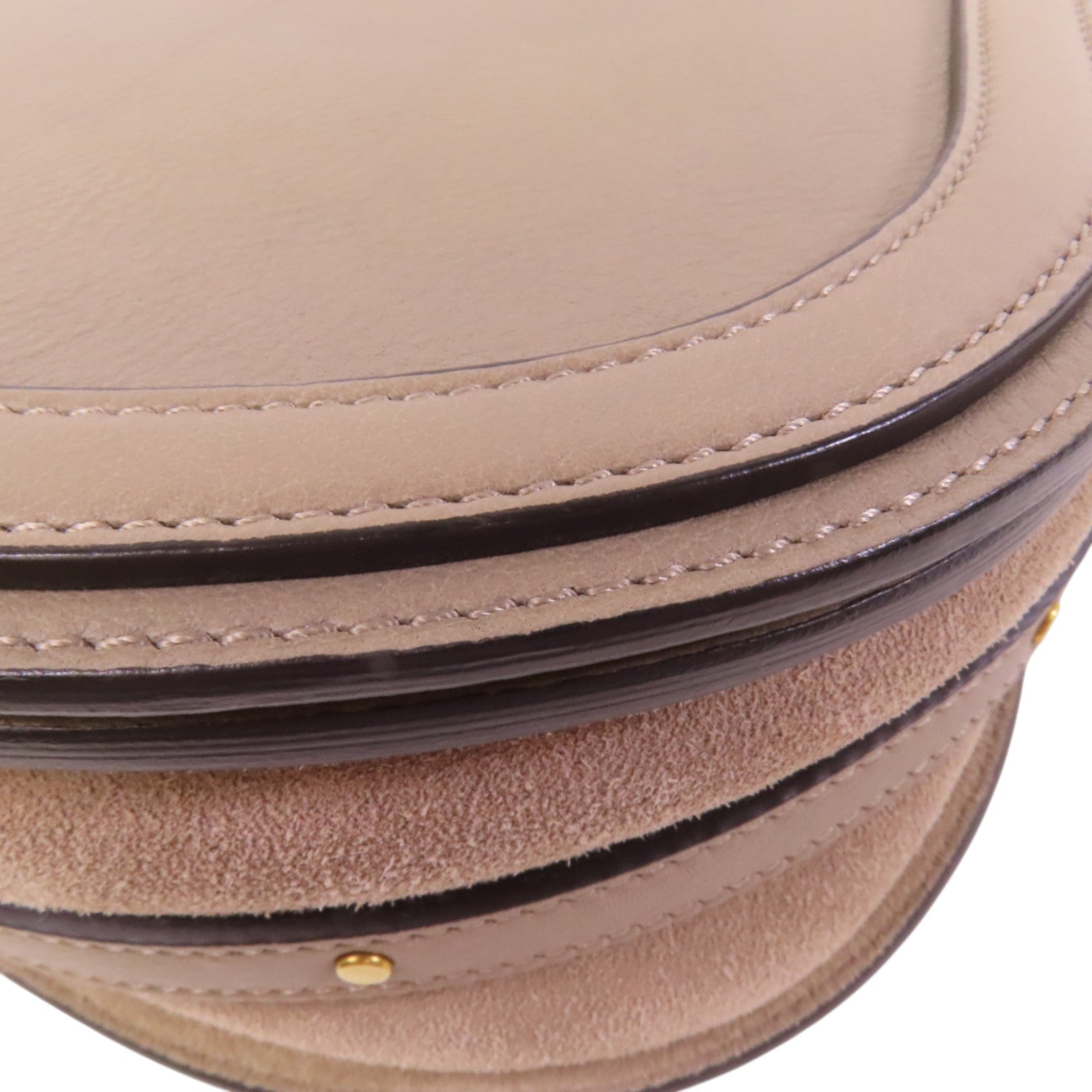 Chloe 牛皮皮革Nile金扣手挽肩背兩用袋