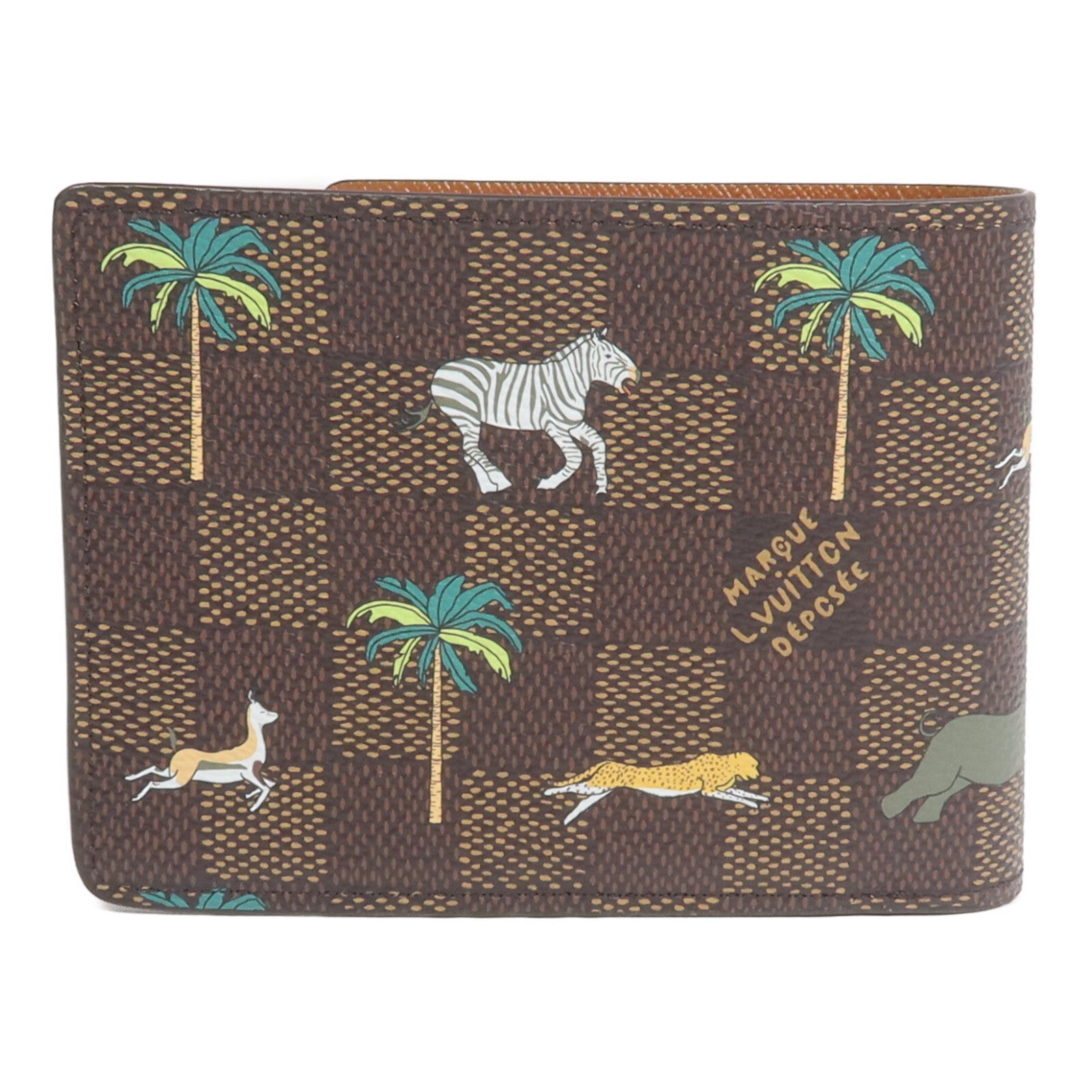 LOUIS VUITTON Damier Other Multiple Wallet x The Darjeeling Limited