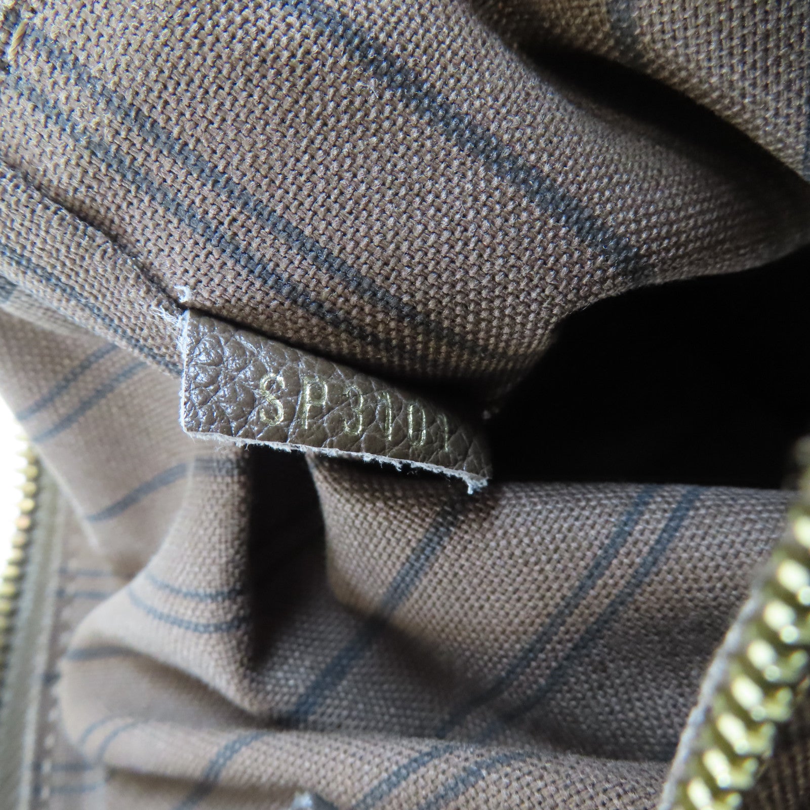 LOUIS VUITTON Monogram Empreinte Lumineuse PM金扣手挽肩背兩用袋棕色