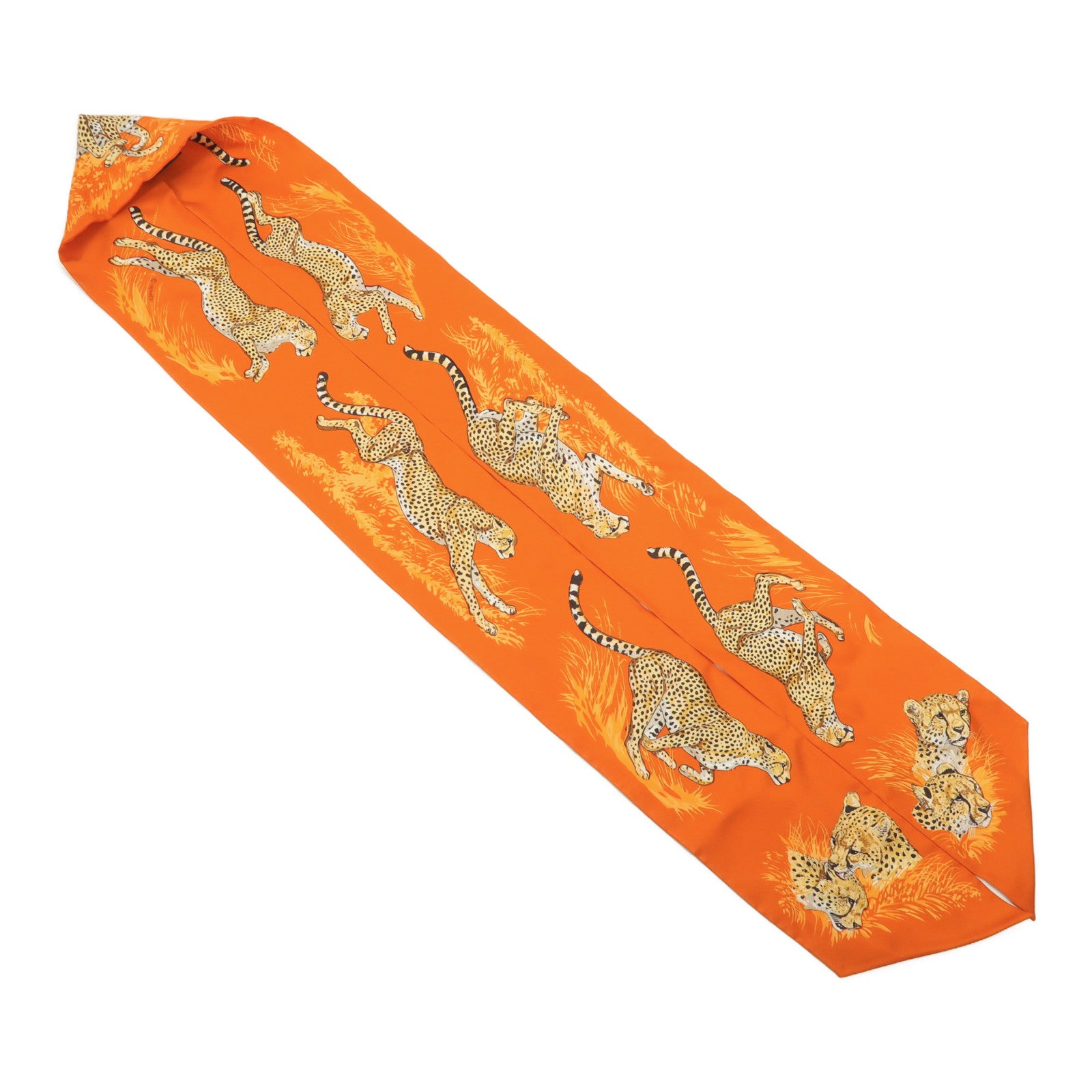 HERMES 絲質Maxi Twilly絲巾