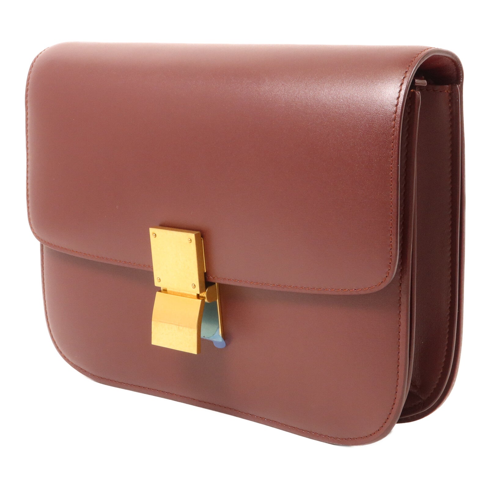 CELINE 牛皮皮革Classic Box Medium肩背袋