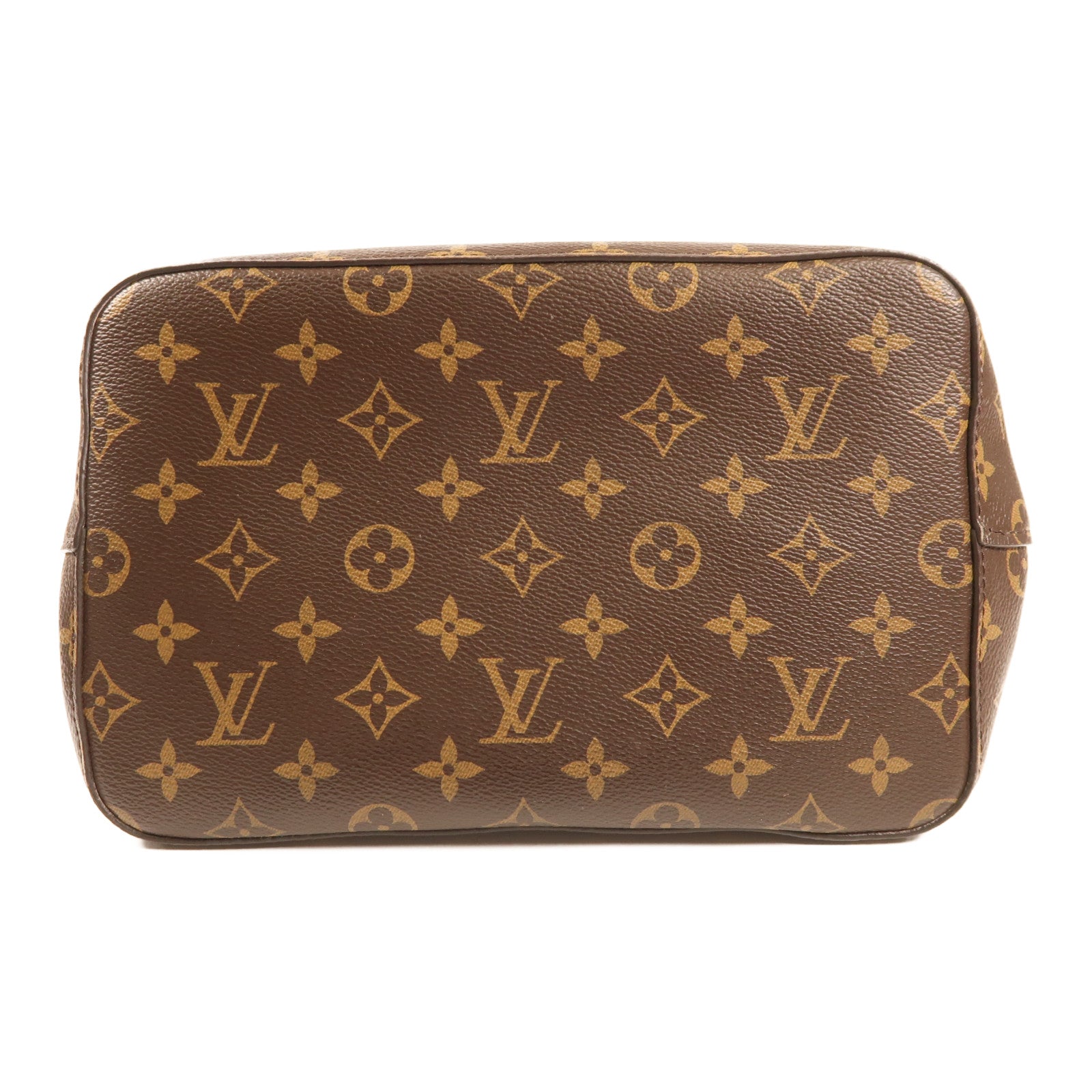 LOUIS VUITTON Monogram Neo Noe金扣手挽肩背兩用袋棕色/粉紅色