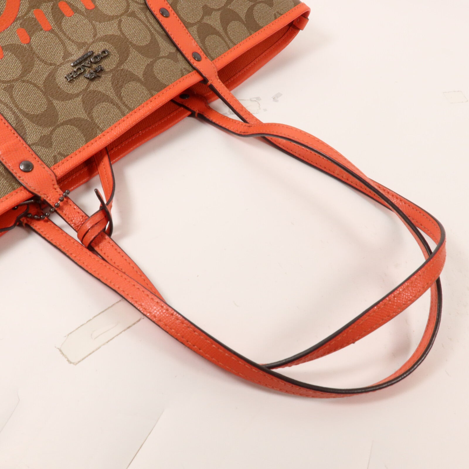 COACH 塗層帆布Coach x Keith Haring Reversible Tote Bag手挽袋