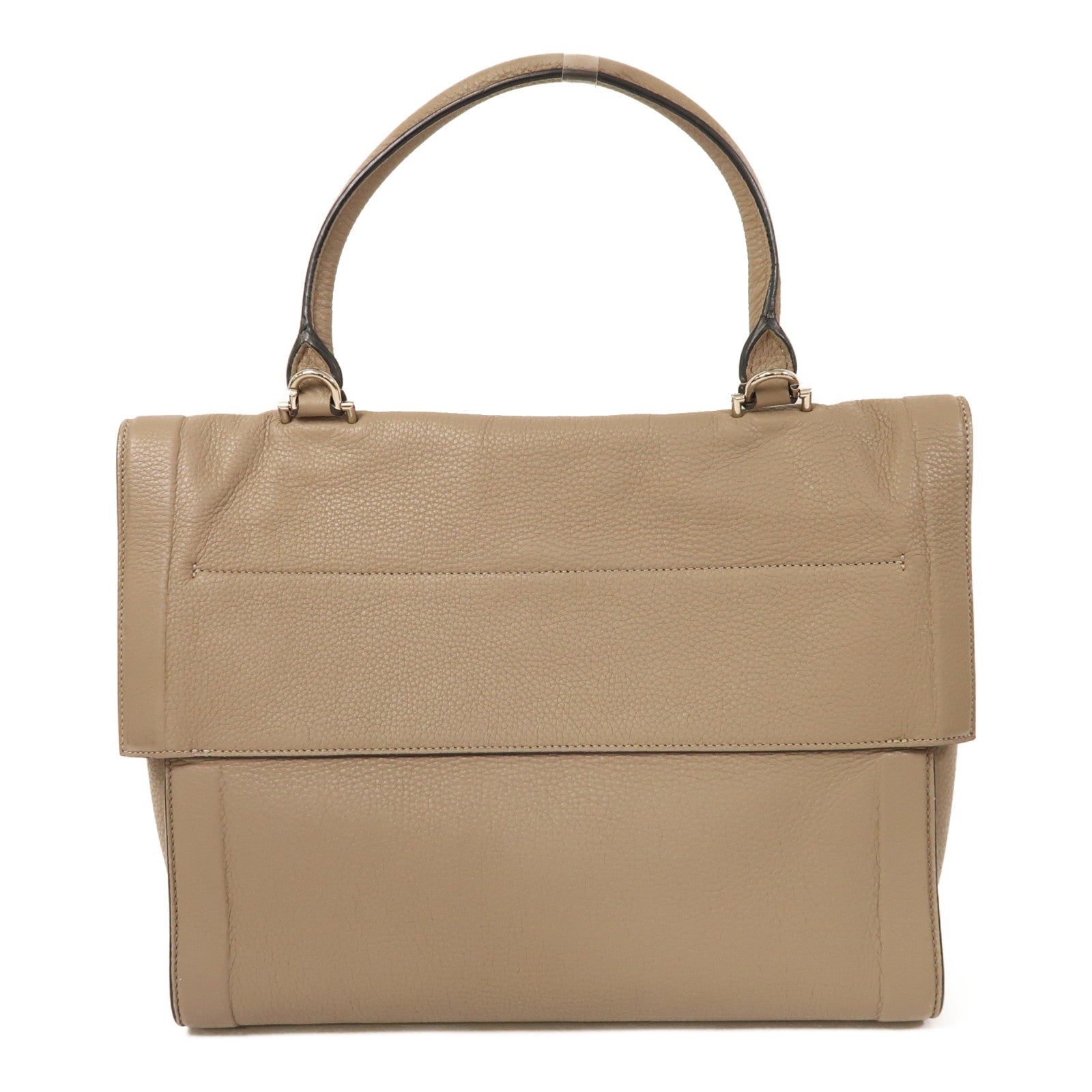 GIVENCHY 【激減優惠】牛皮皮革Shoulder Bag銀扣手挽肩背兩用袋